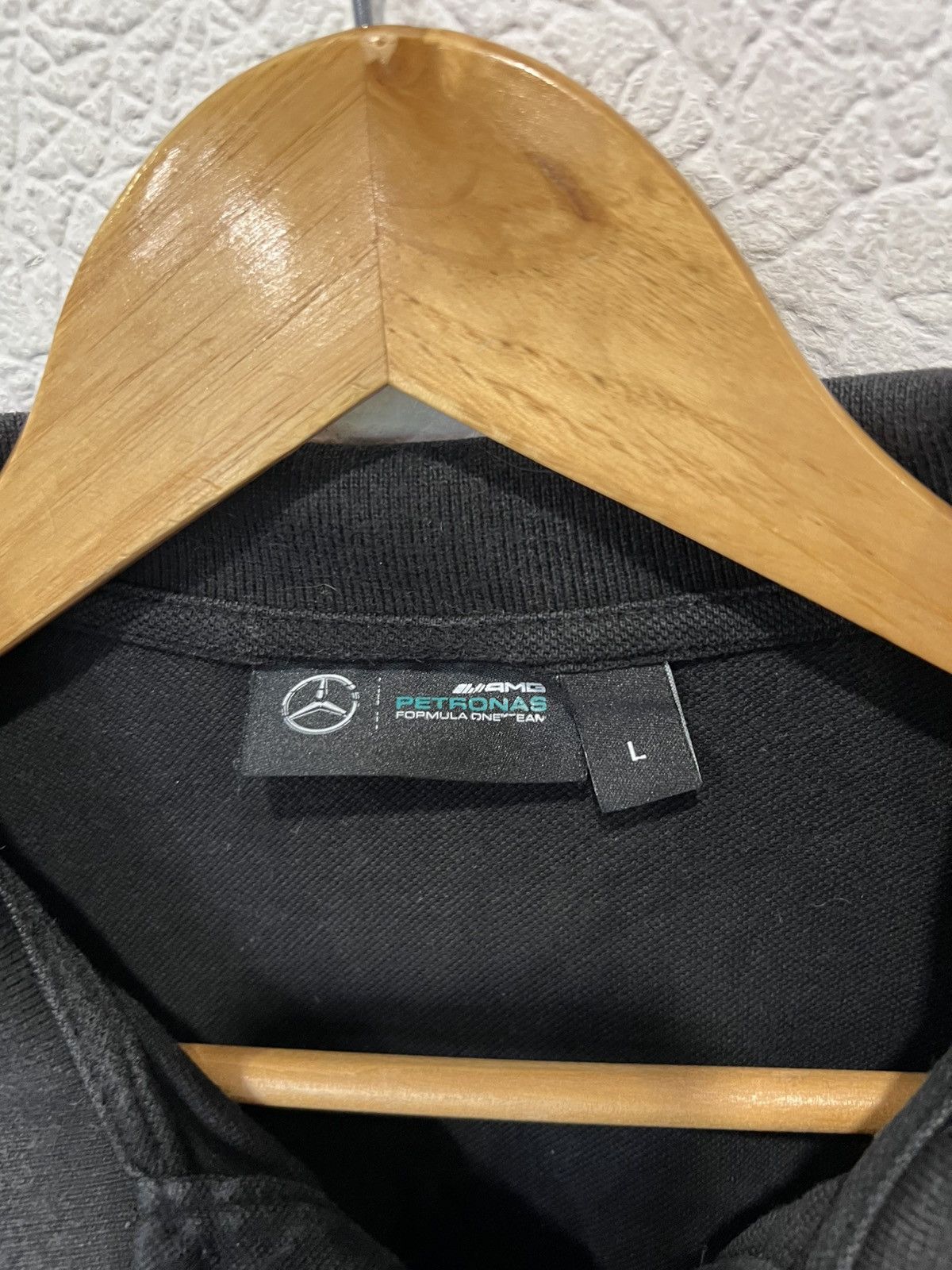 Mercedes-Benz Men's Mercedes Benz Petronas Hugo Boss Black Racing Polo Size US L / EU 52-54 / 3 - 3 Thumbnail