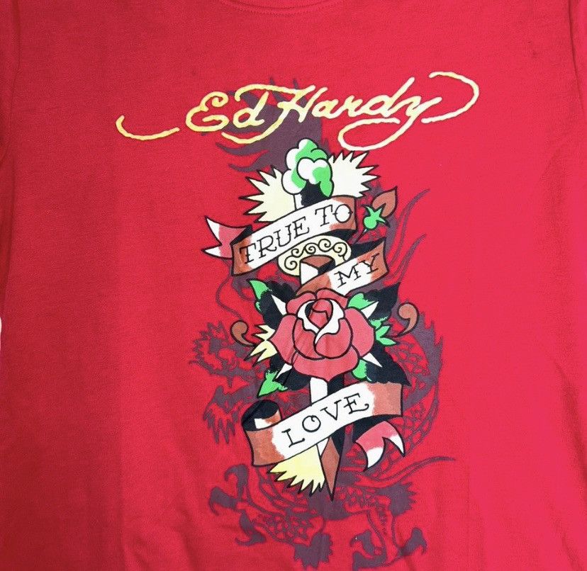 Ed Hardy Red XL Ed Hardy Shirt Size XL / US 12-14 / IT 48-50 - 4 Thumbnail