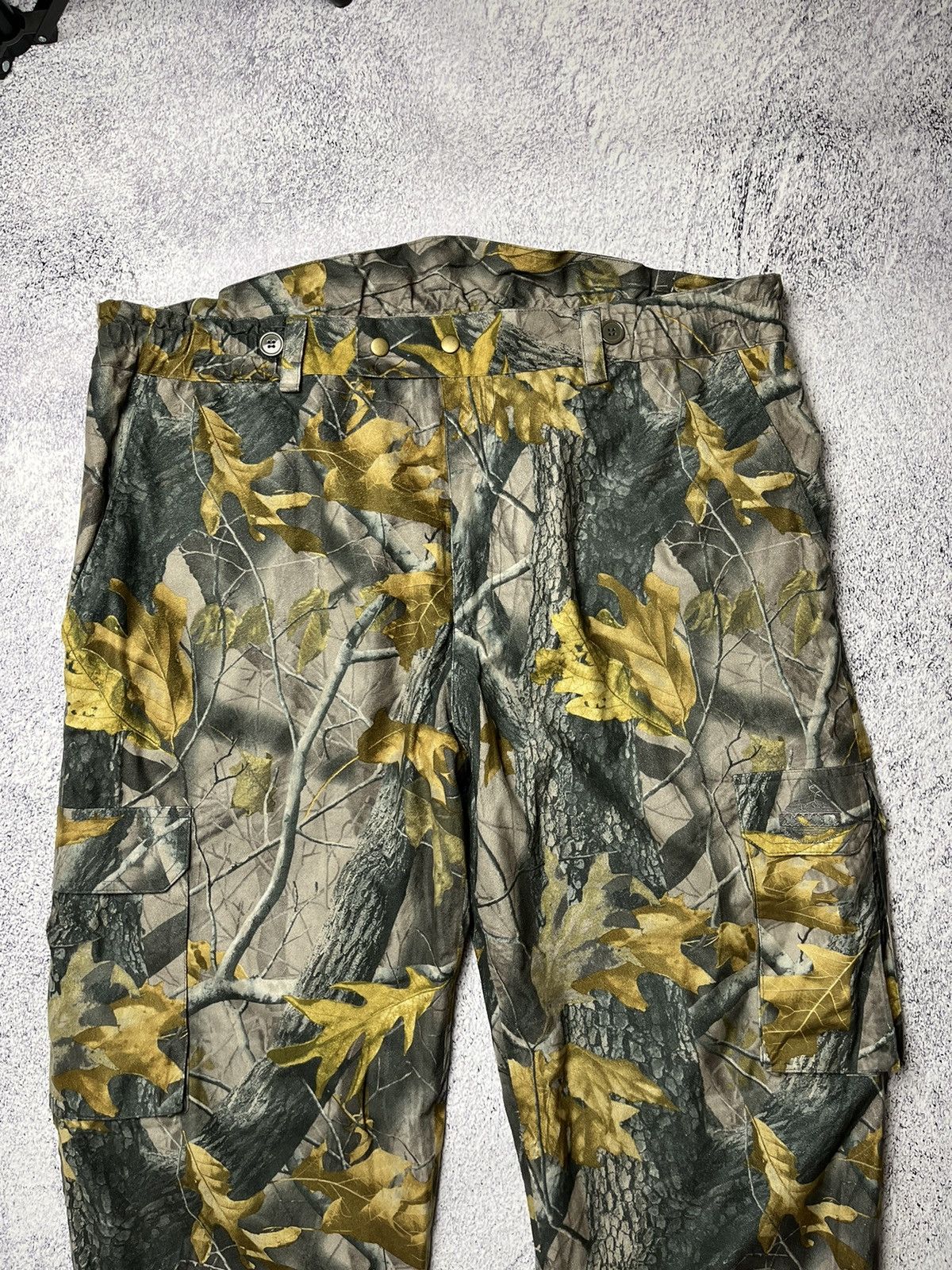 Japanese Brand Super Sick Vintage Camouflage Streetwear cargo Pants Size US 38 / EU 54 - 2 Thumbnail