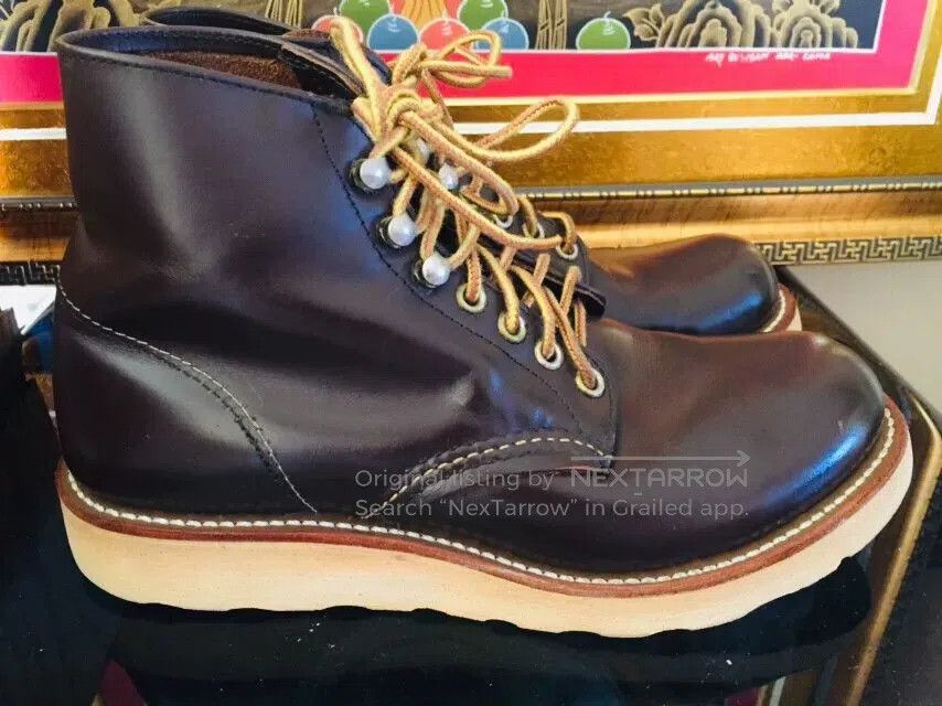 Red Wing Red Wing 8160 Vintage 90s Boots. Size US 5 / EU 37 - 4 Thumbnail