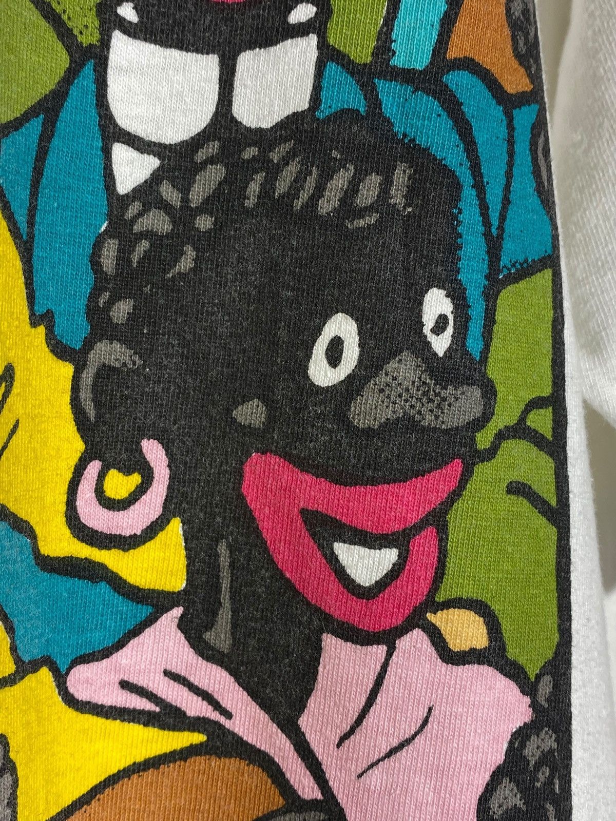 Cartoon Network 🔥 90s TINTIN IN THE CONGO CONTROVERSIAL COMIC TEE RARE Size US XL / EU 56 / 4 - 5 Thumbnail