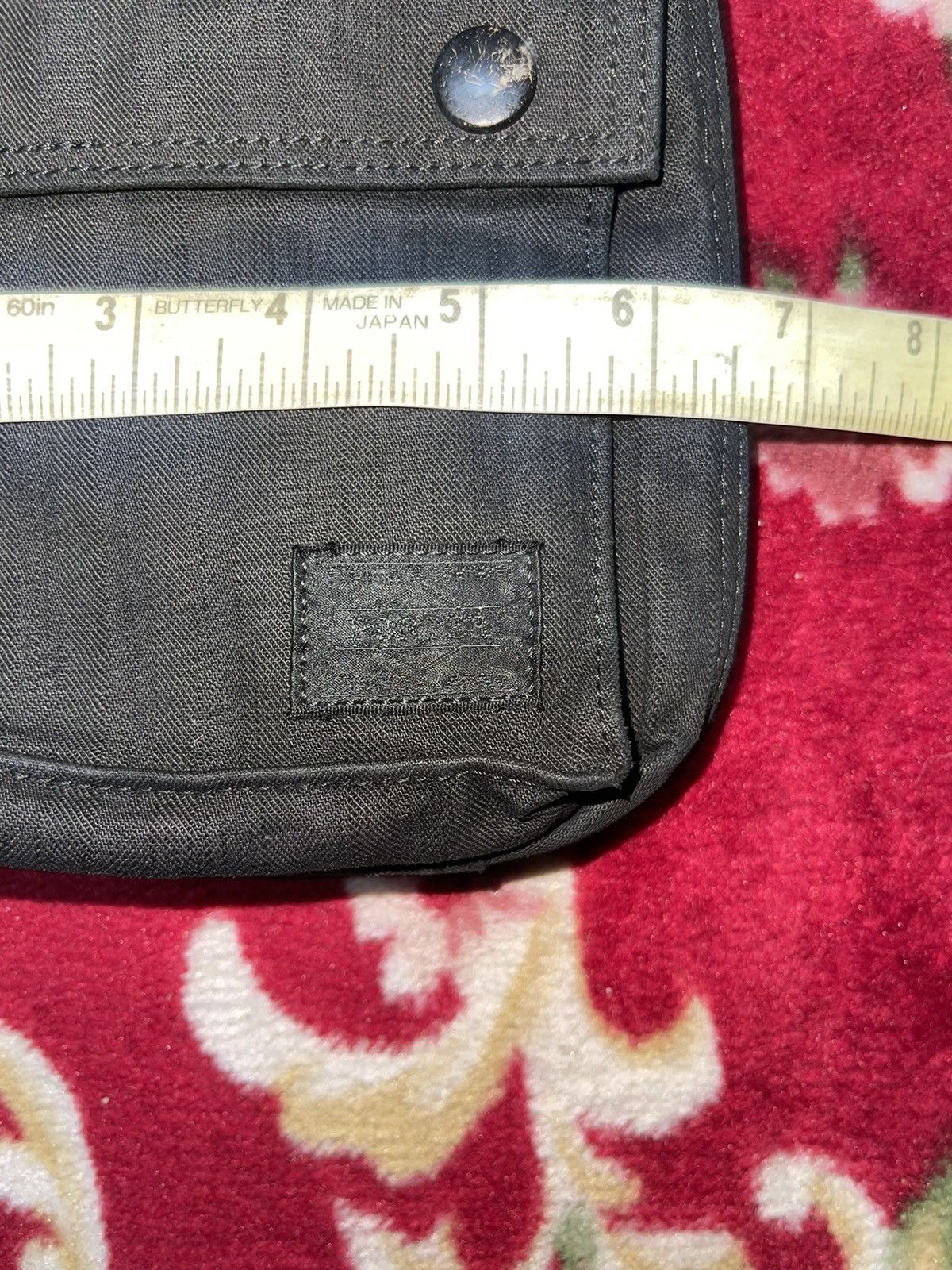Japanese Brand × Porter Porter Shoulder Bag Indigo Black Denim Size ONE SIZE - 8 Thumbnail