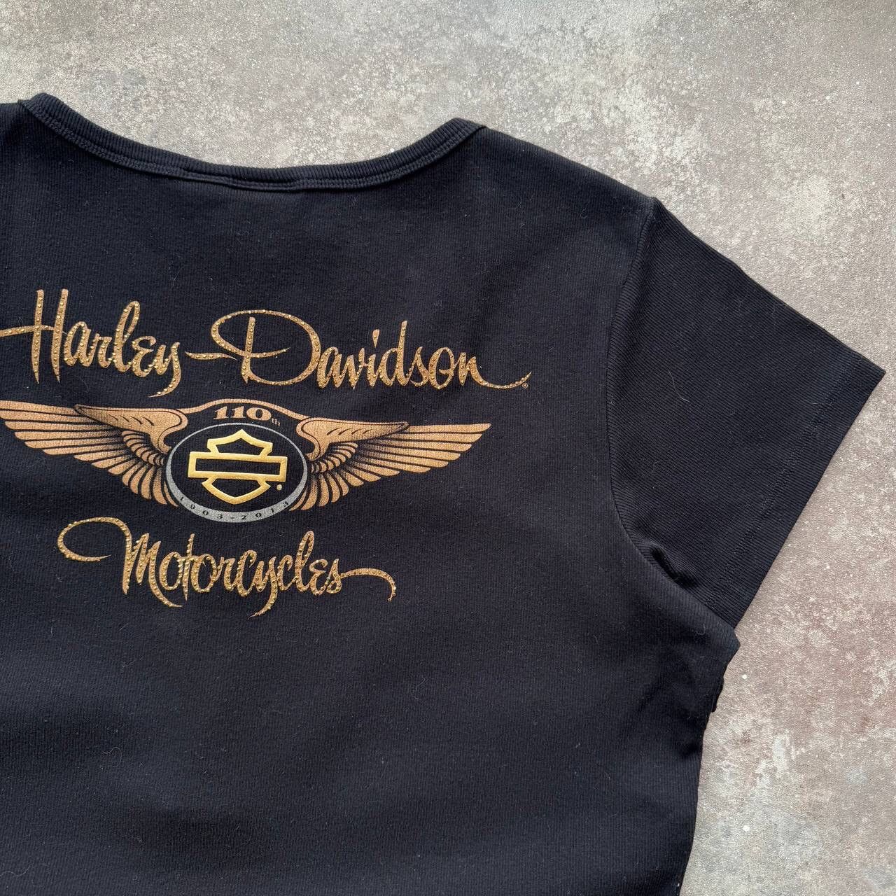 Harley Davidson × Vintage Y2K Harley Davidson Vintage Amazing T-Shirt Size XL / US 12-14 / IT 48-50 - 6 Thumbnail