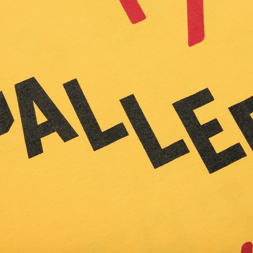 Gallery Dept. o1mle0825 Boxing Merch Tee Shirt in Golden Yellow Size US L / EU 52-54 / 3 - 4 Thumbnail