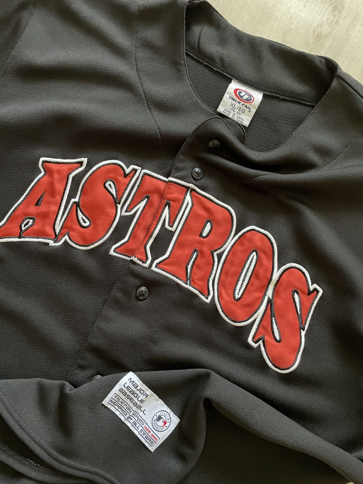 Vintage Rare Vintage Houston Astros Baseball Club Texas Logo Sz X Size US XL / EU 56 / 4 - 2 Thumbnail