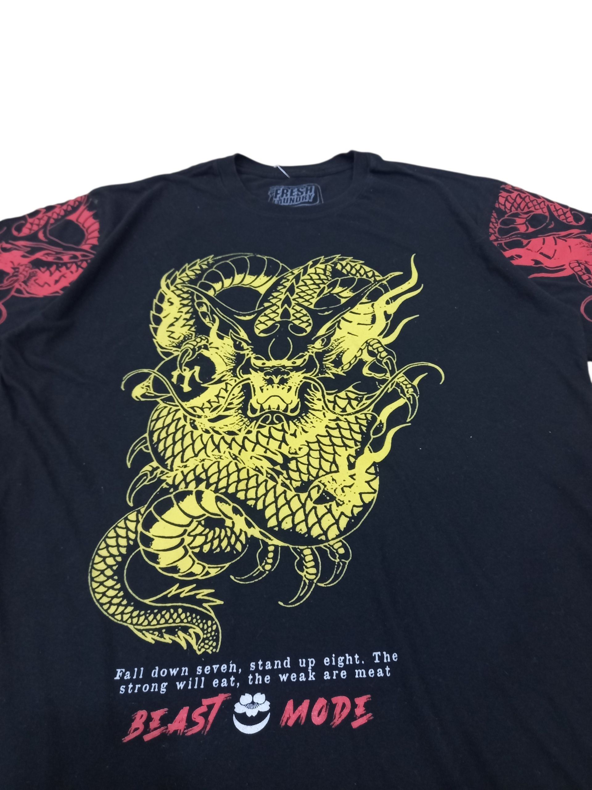 Other Fresh Laundry Streetwear Dragon Yakuza Sukajan Tee Size US L / EU 52-54 / 3 - 3 Thumbnail