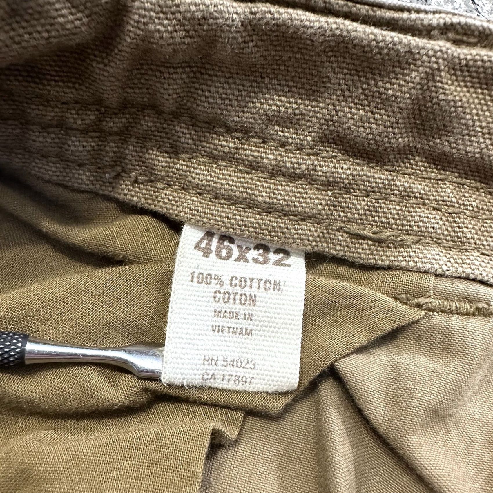 Orvis OLD NAVY Surplus Cargo Pants Mens 46x30 Brown Vintage Cargo Pants Mens 46 30 Brown Size US 38 / EU 54 - 6 Thumbnail