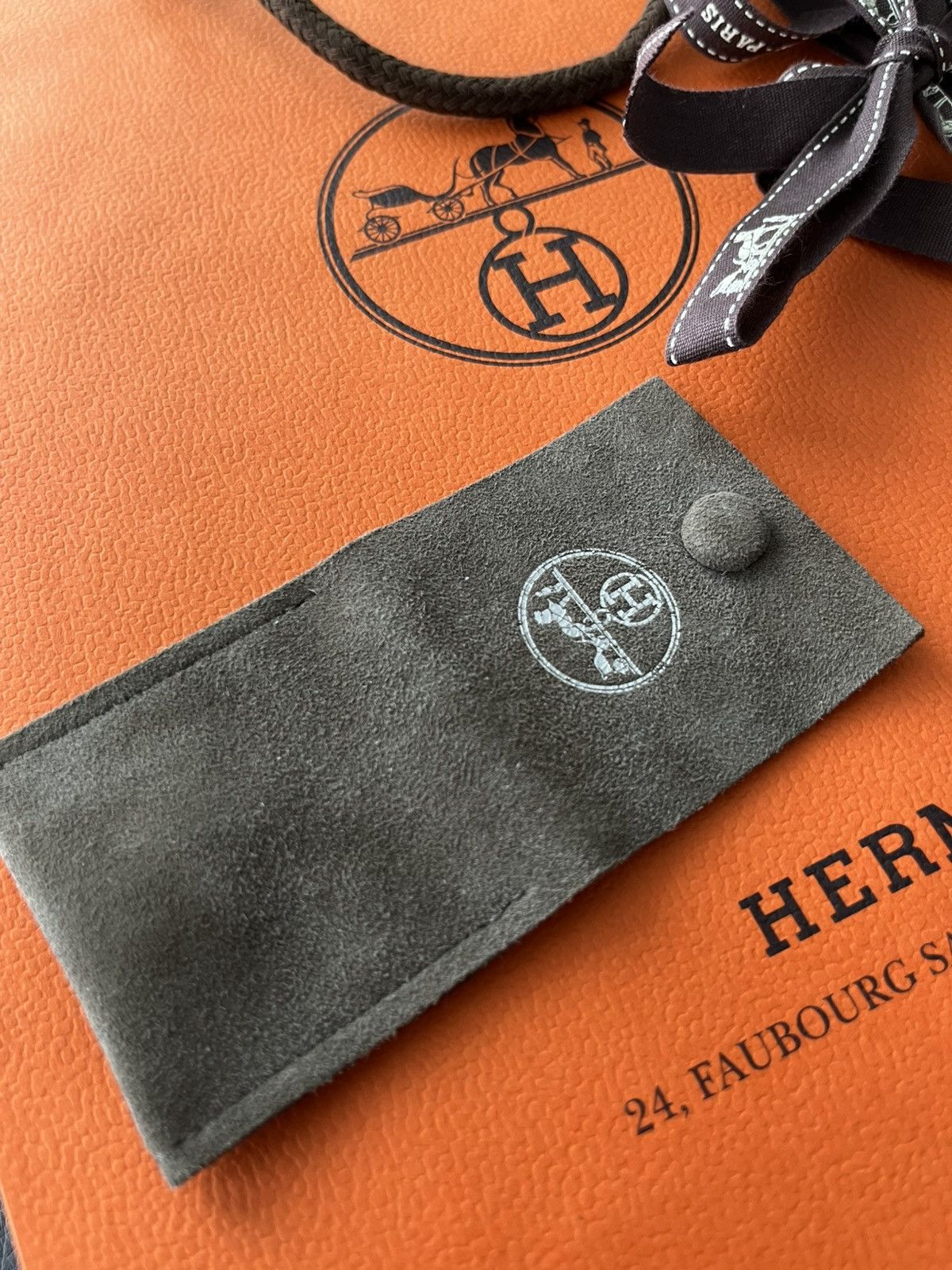 Hermes Hermes Special Jewelry Pouch for Rings/Earrings Size ONE SIZE - 2 Thumbnail