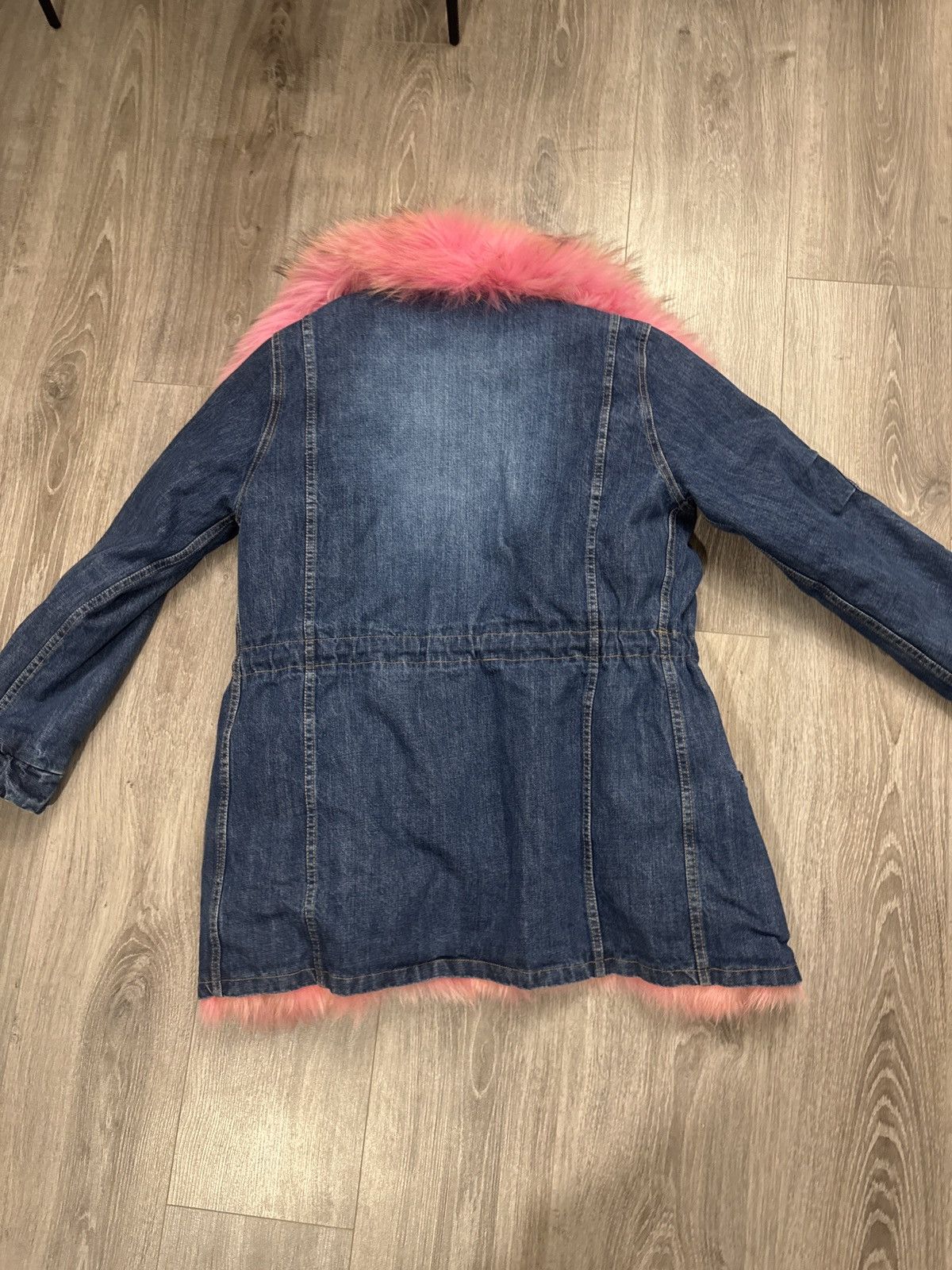 Other Genuine rabbit fur denim jacket Size M / US 6-8 / IT 42-44 - 1 Thumbnail