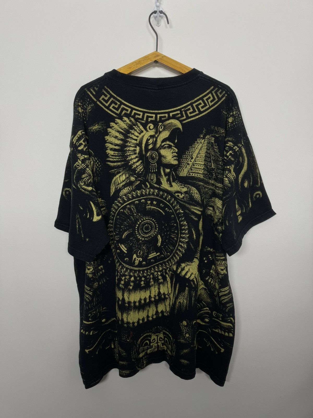 Vintage Vintage Aztex Puerio Vallarta Mexico All Over Print Shirt Size US XXL / EU 58 / 5 - 4 Thumbnail