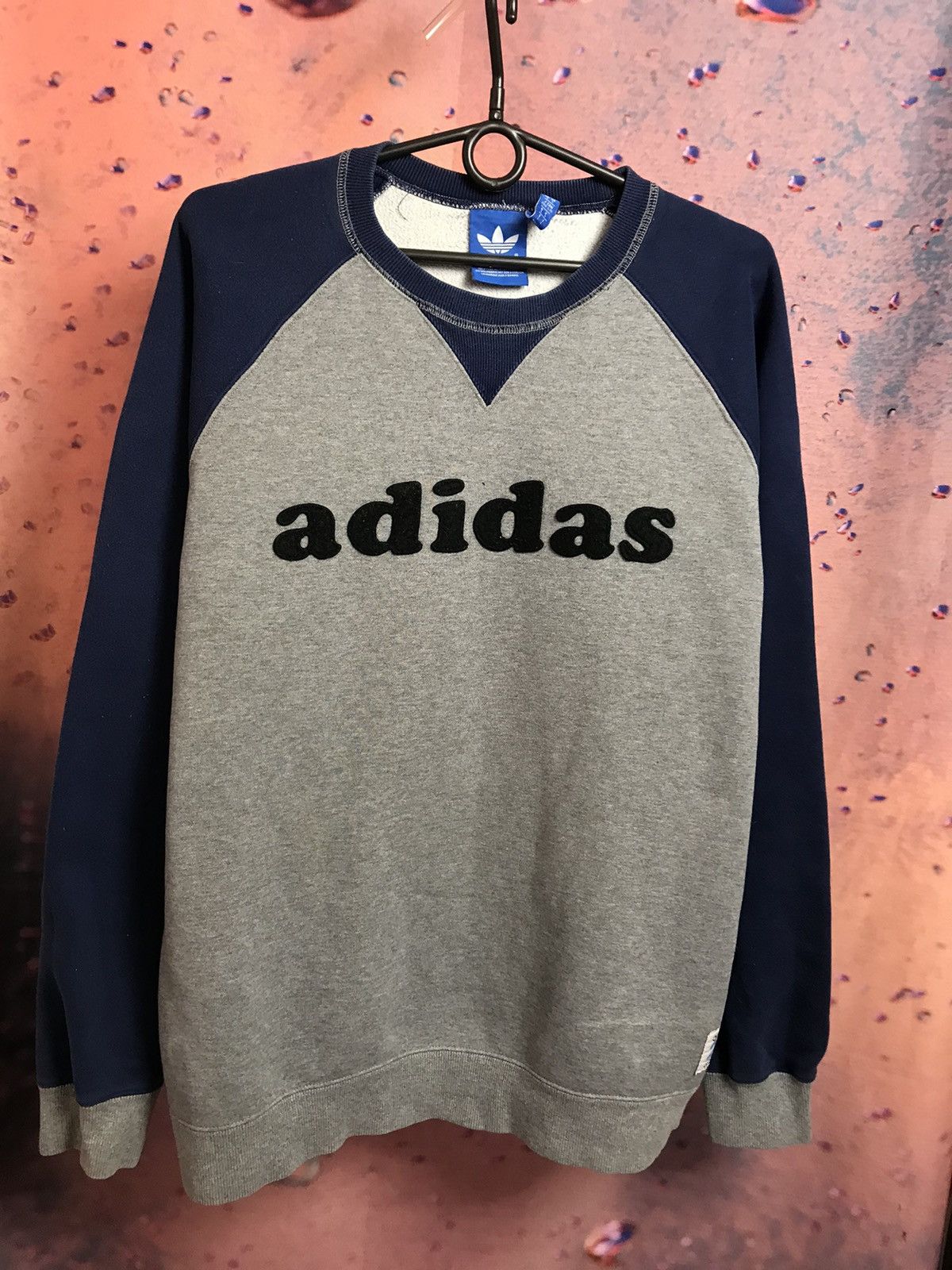 Adidas × Vintage Vintage Adidas streetwear sweatshirt Size US L / EU 52-54 / 3 - 2 Thumbnail