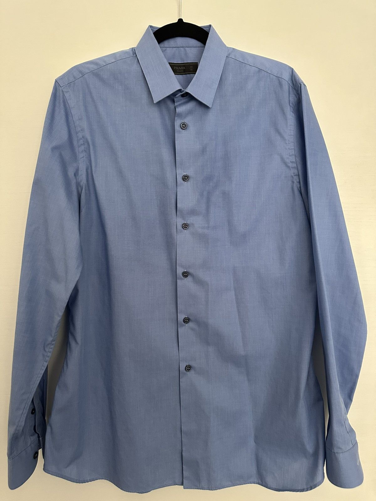 Prada Prada blue shirt Size US L / EU 52-54 / 3 - 1 Thumbnail