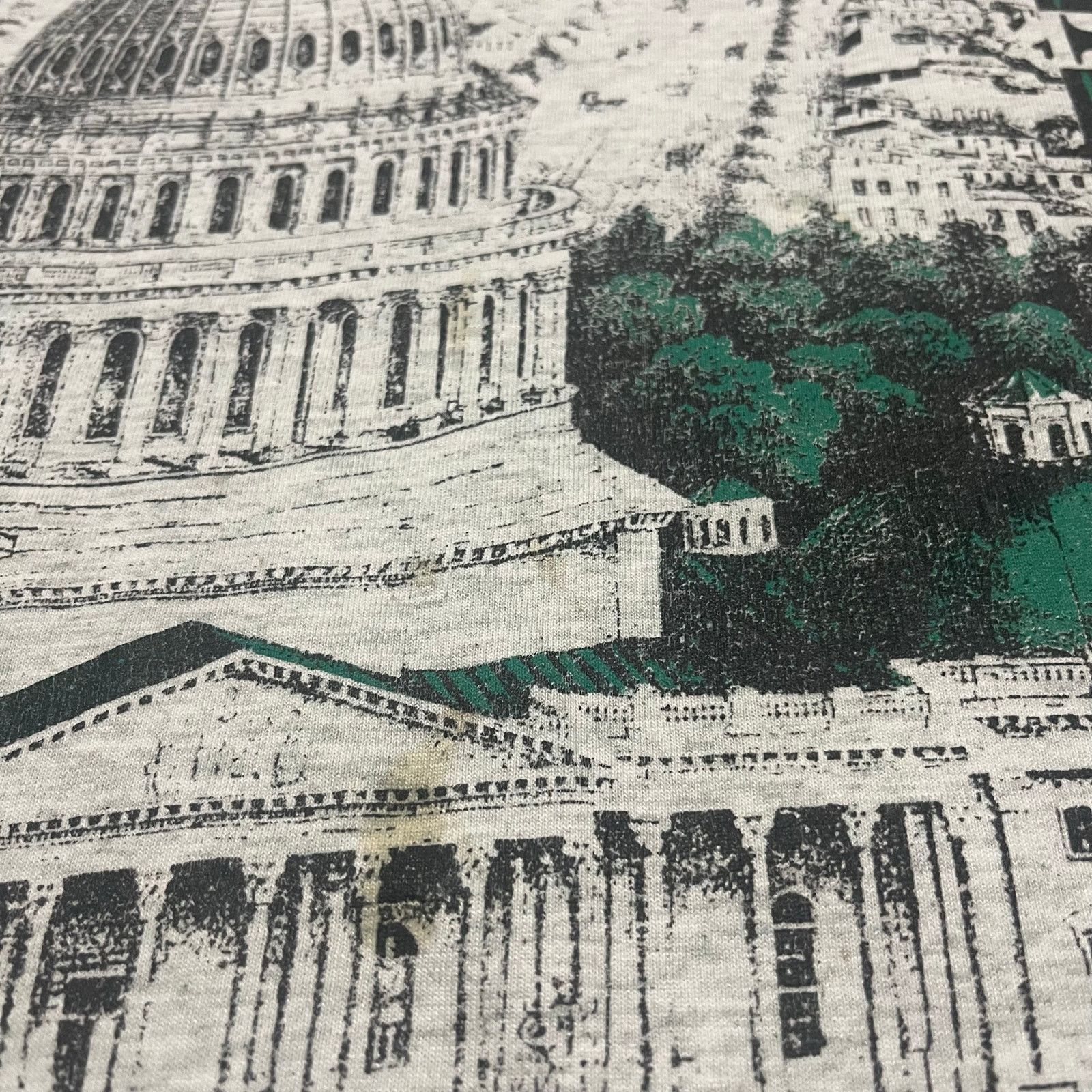 Hanes Vintage 90s Hanes Washington, DC ’The Whitehouse’ Graphic T Size US L / EU 52-54 / 3 - 6 Thumbnail