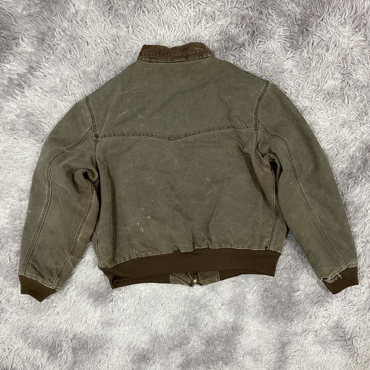 Carhartt Vintage carhartt jacket duck canvas santa fe work zipper Size US L / EU 52-54 / 3 - 2 Thumbnail