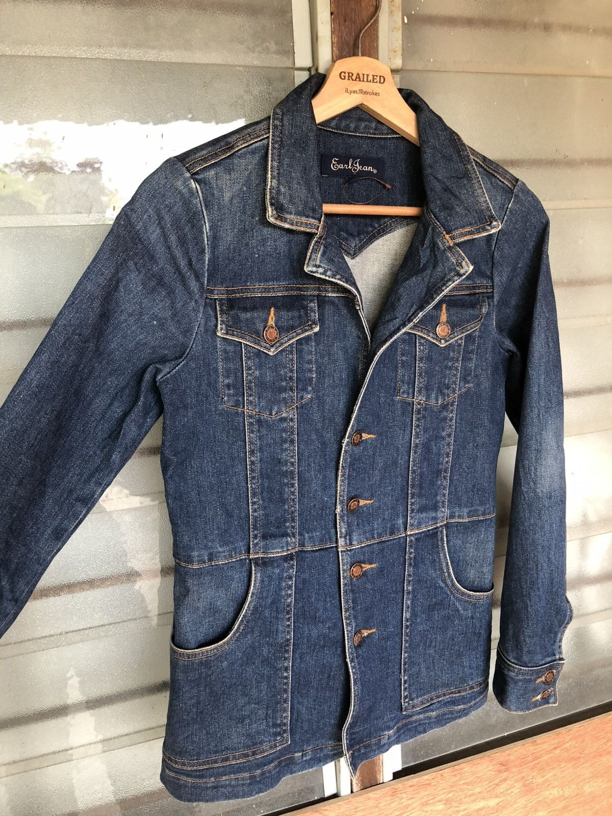 Earl Jeans Vintage Earl Jeans Denim Jacket Size S Size S / US 4 / IT 40 - 7 Thumbnail