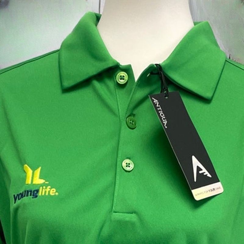 Antigua New Antigua Mens Medium Athletic Short Sleeve Polo Shirt Size US M / EU 48-50 / 2 - 2 Thumbnail