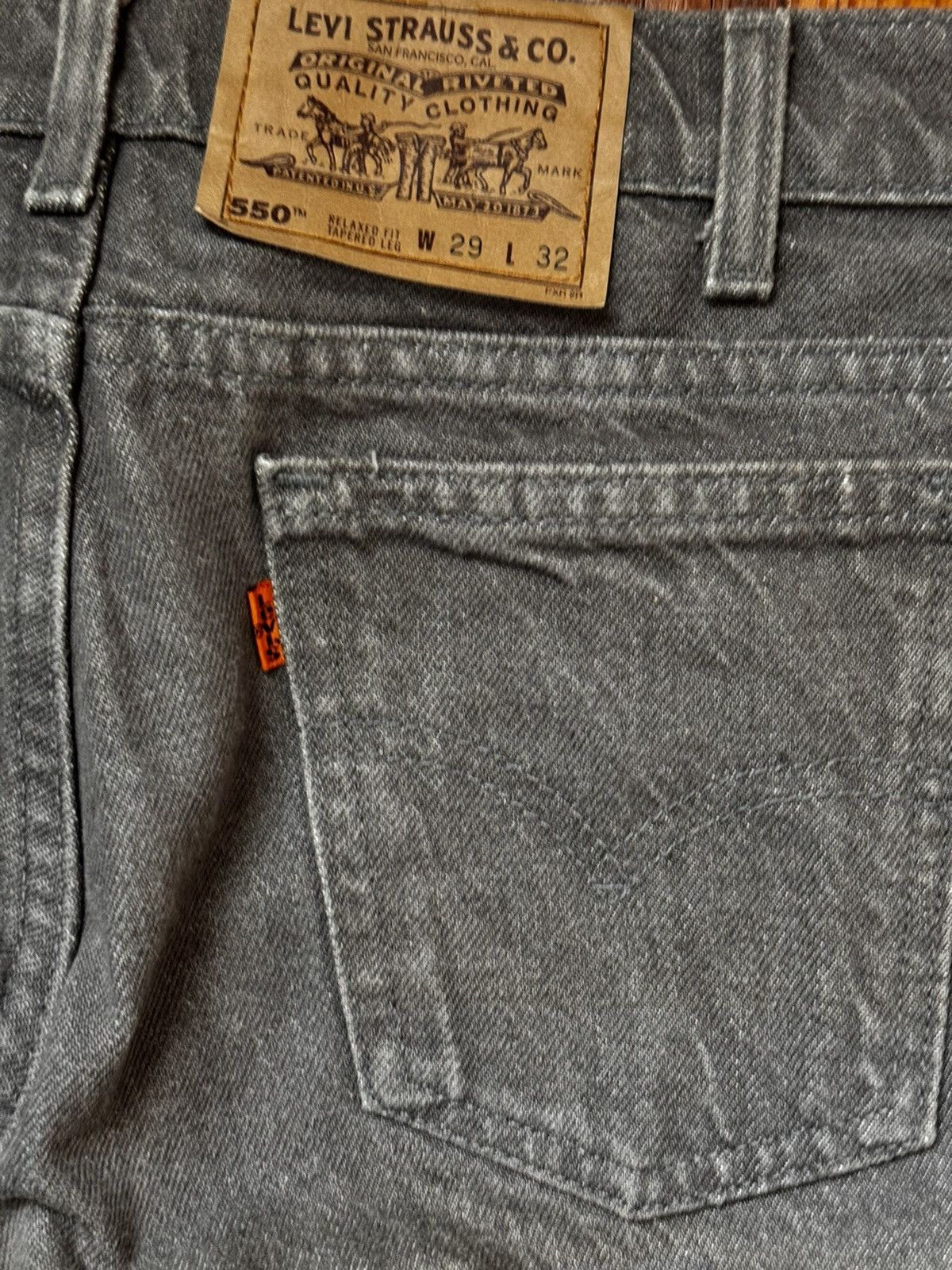 Vintage Vintage Levi’s 550 Orange Tab Size US 28 / EU 44 - 3 Thumbnail
