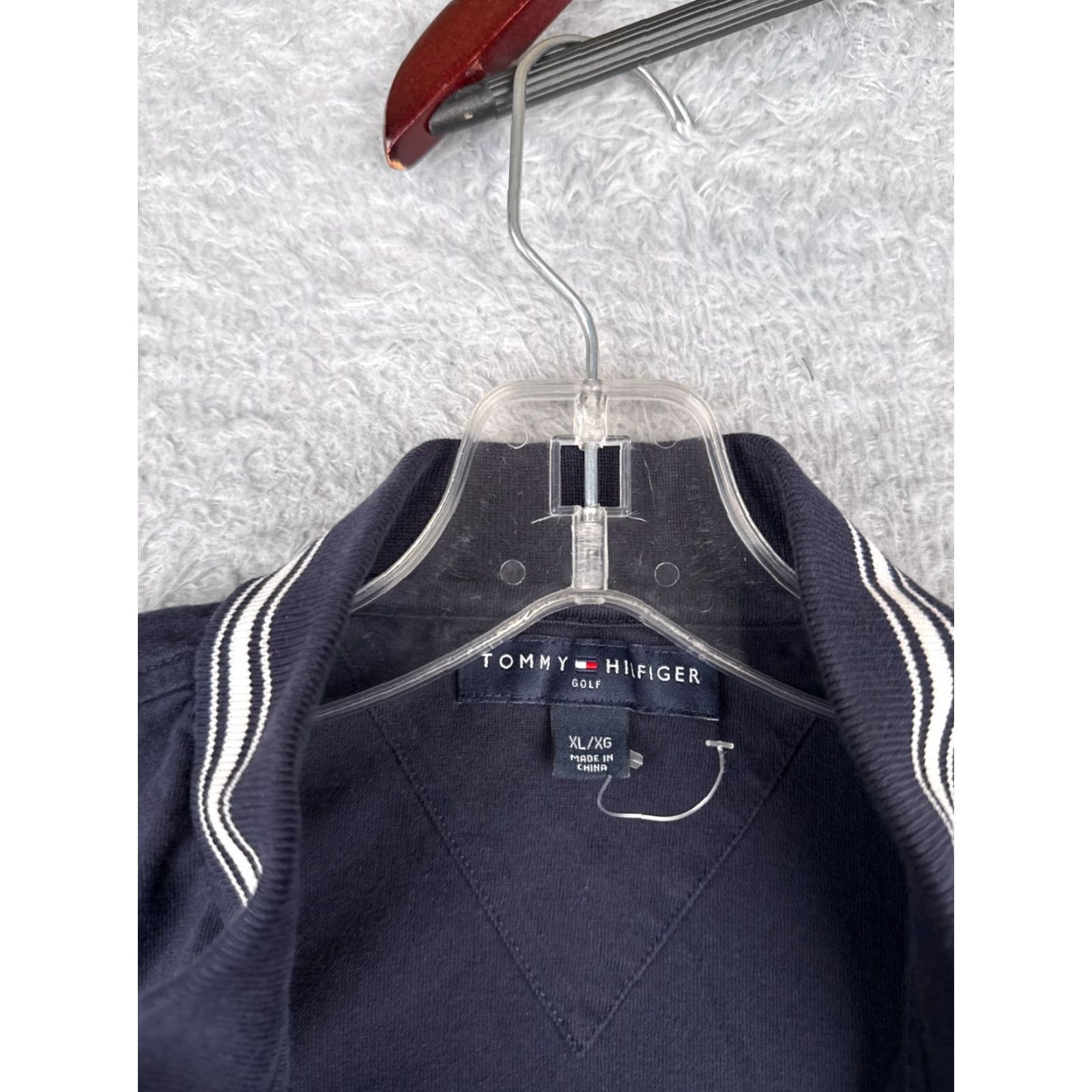 Tommy Hilfiger Tommy Hilfiger Golf Polo Shirt Adult XL Blue 100% Cotton Short Sleeve Activewear Mens Size US XL / EU 56 / 4 - 6 Thumbnail