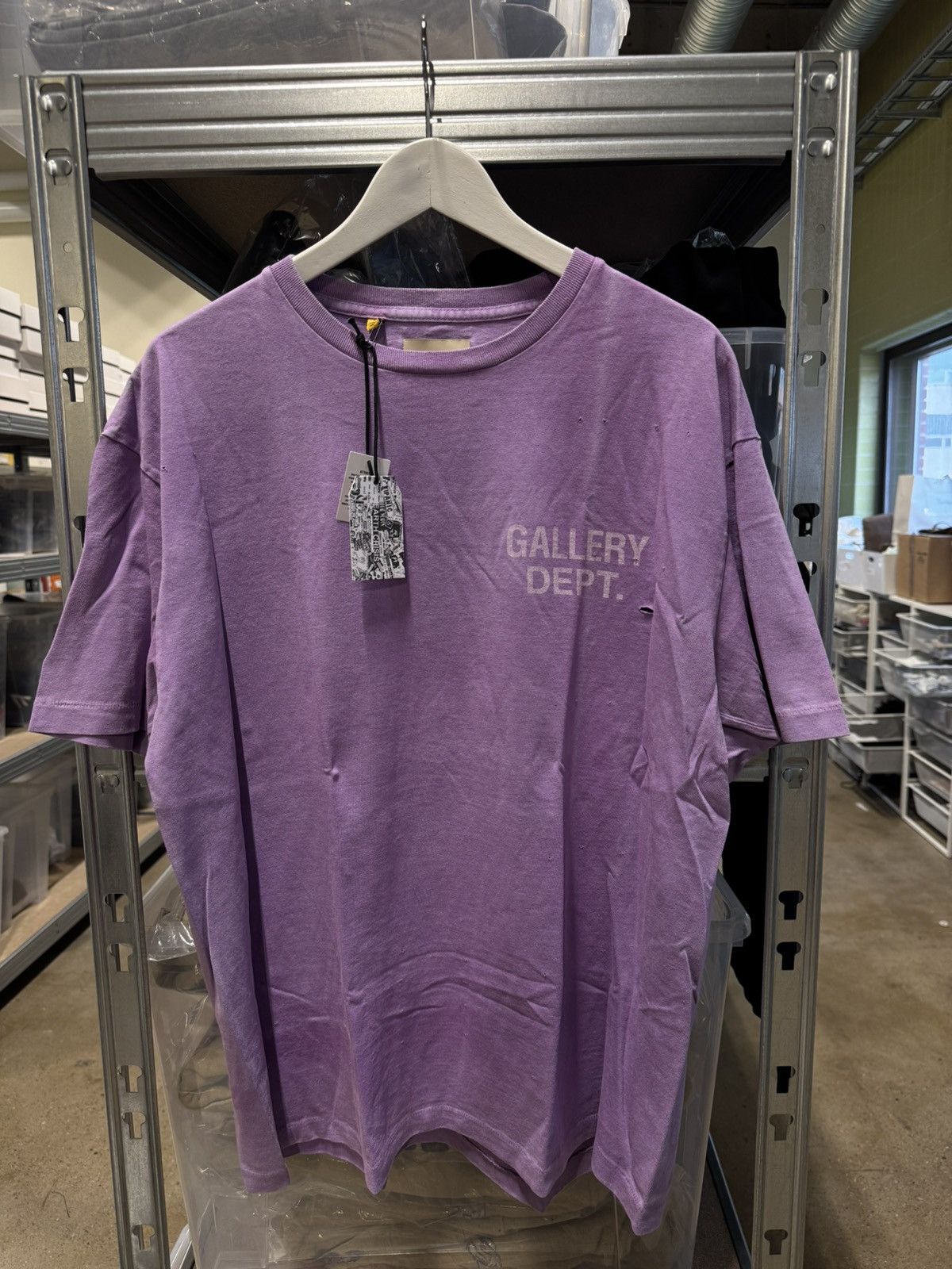 Gallery Dept. Gallery Dept Vintage Purple T-Shirt NEW Size US XXL / EU 58 / 5 - 2 Thumbnail