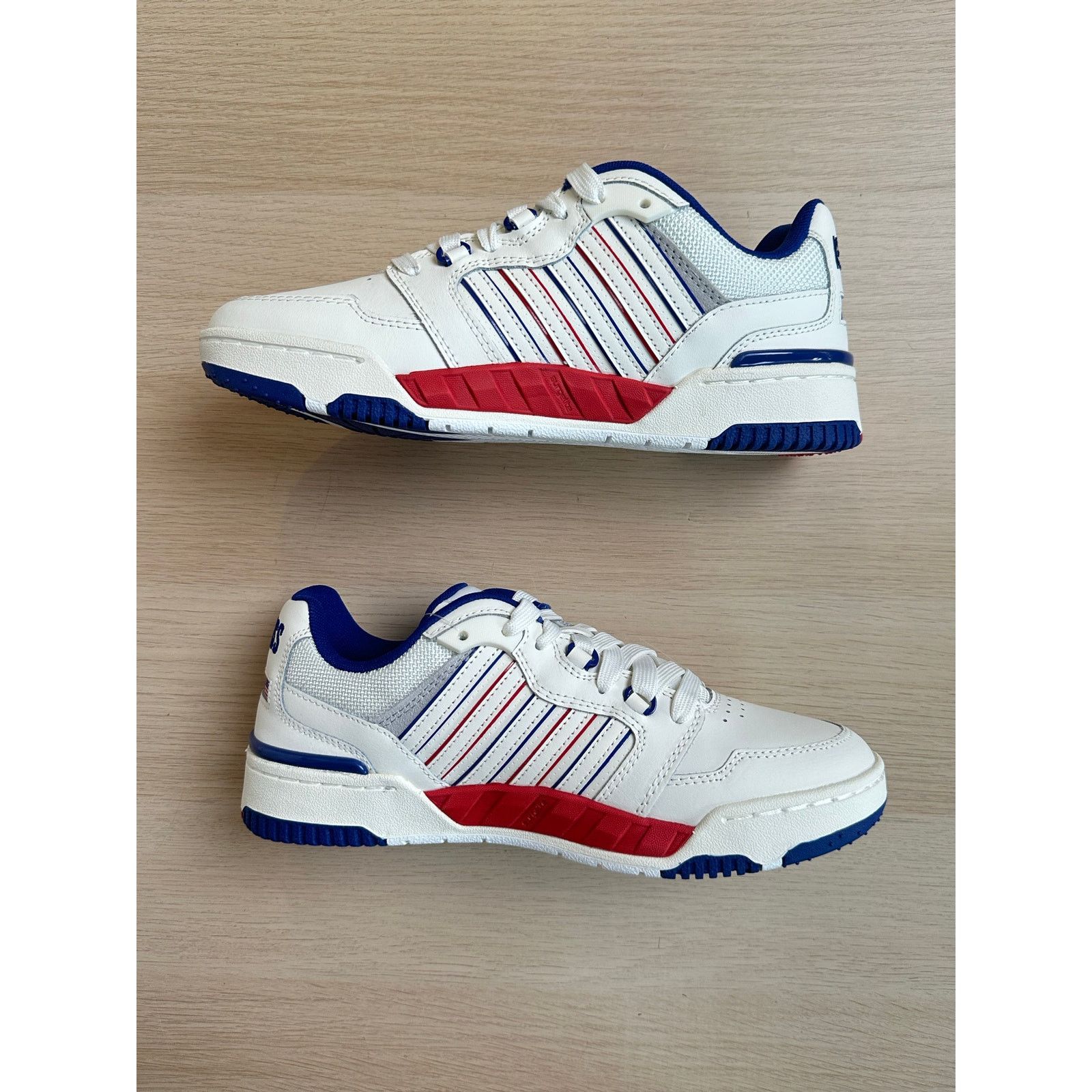 K-Swiss K-SWISS Si-18 International White Sneaker Size 8M - NEW Size US 7.5 / EU 40-41 - 4 Thumbnail