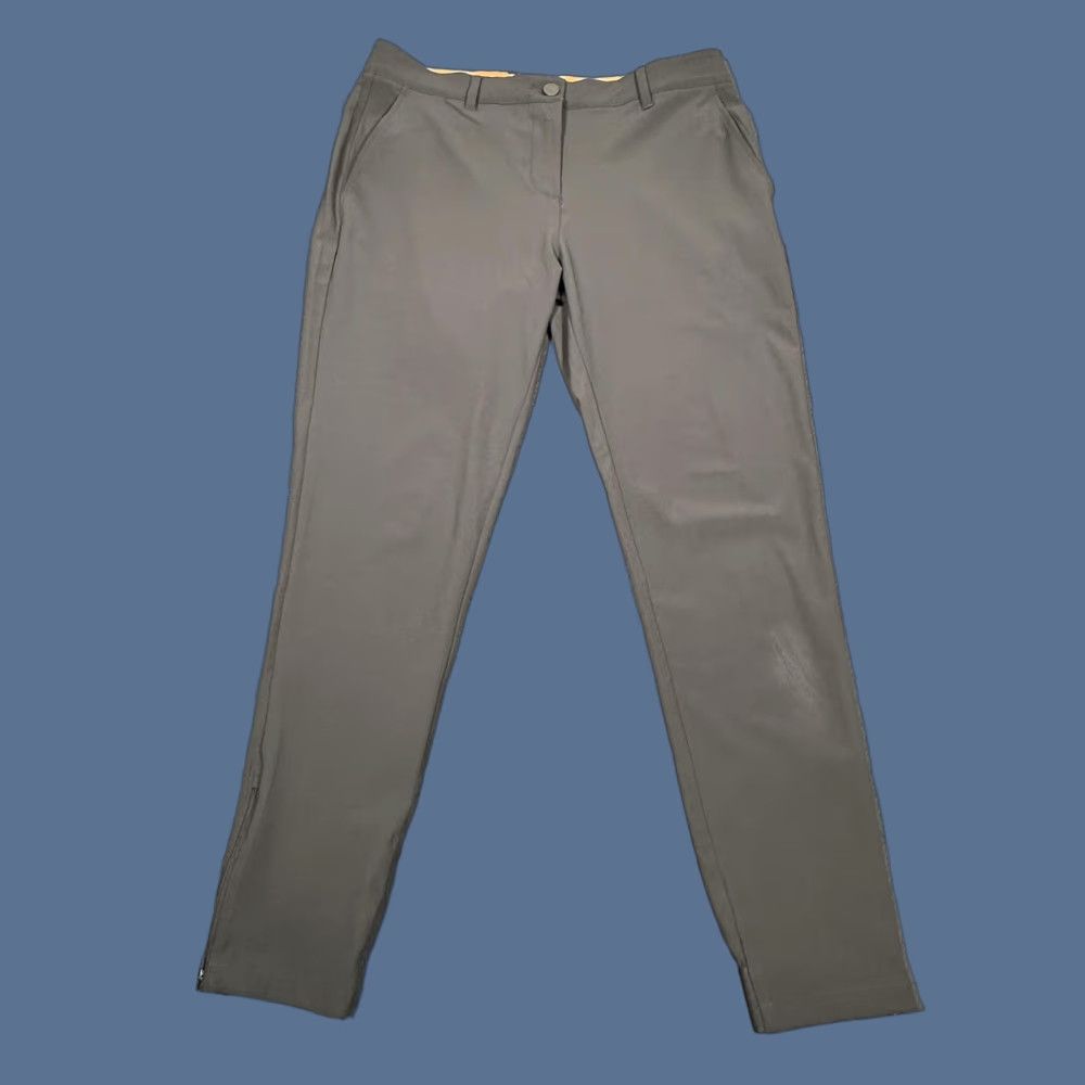 Vintage Macade Golf Pants Mens 40R Gray Slim Fit Stretch Tapered Performance Zip Hem Size US 40 / EU 56 - 1 Thumbnail