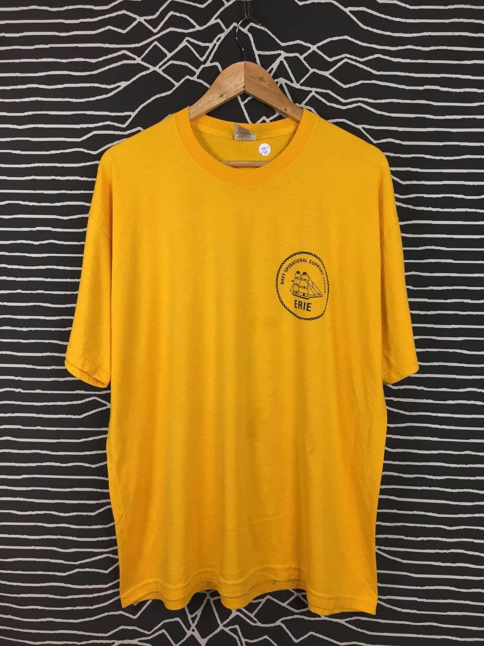 Jerzees × Vintage Vtg 50/50 Navy Operational Support Center Erie Tee Size US XL / EU 56 / 4 - 6 Thumbnail