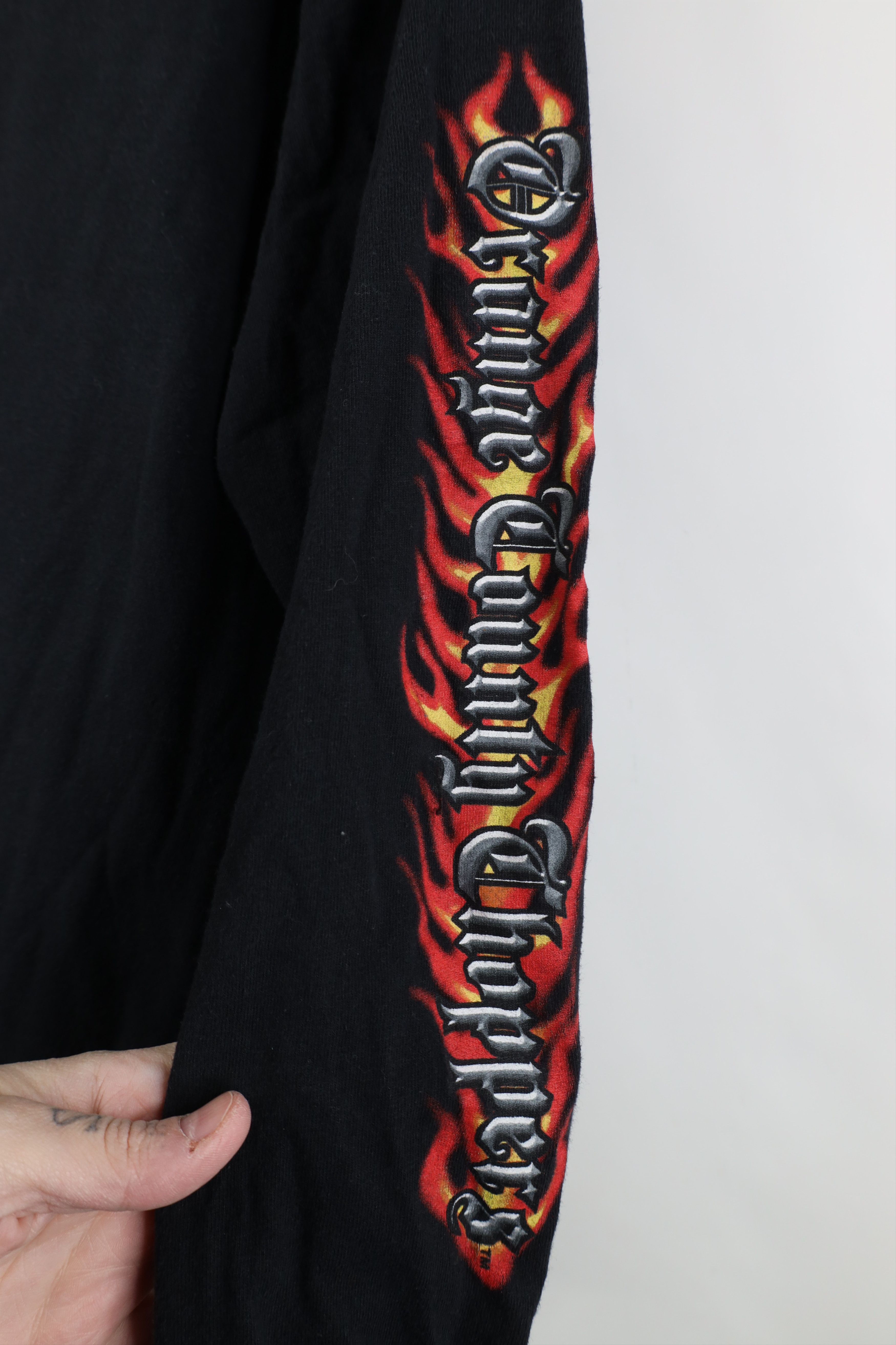 Vintage Vintge Orange County Choppers New York Long Sleeve T-Shirt Size US L / EU 52-54 / 3 - 4 Thumbnail