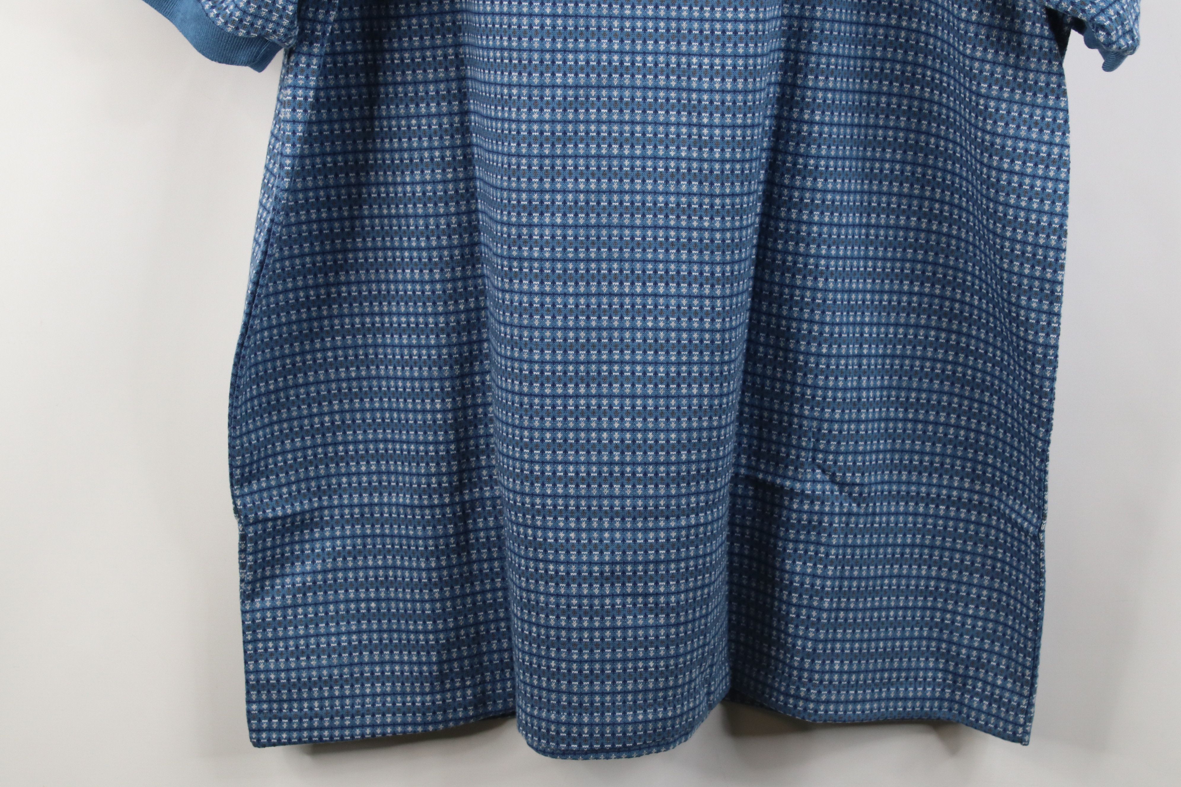 Vintage Vintage 90s Streetwear Knit Ringer Golf Polo Shirt Blue Size US L / EU 52-54 / 3 - 11 Thumbnail