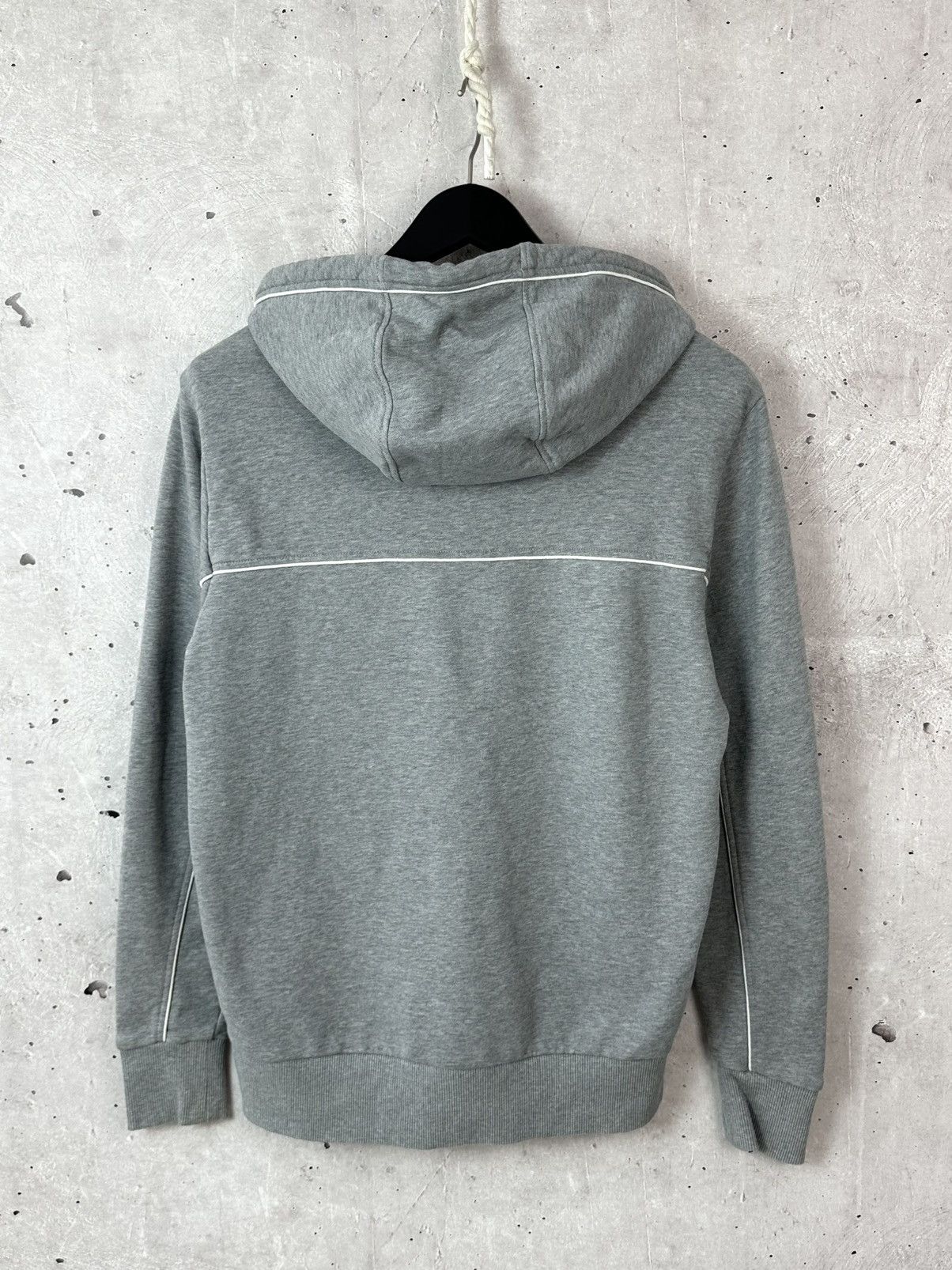 Hugo Boss Hugo Boss Saggy Grey Long Sleeve Logo Cotton Men’s Hoodie Size US L / EU 52-54 / 3 - 8 Thumbnail
