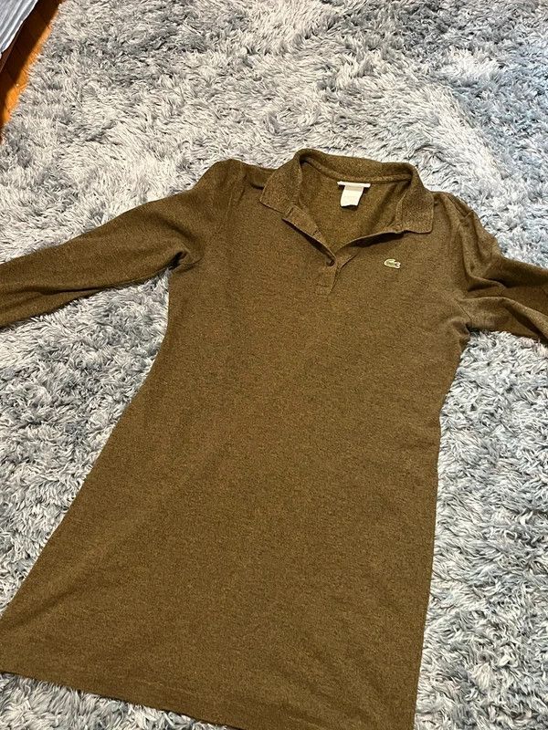 Lacoste Lacoste Vintage Brown Dress Size L / US 10 / IT 46 - 3 Thumbnail