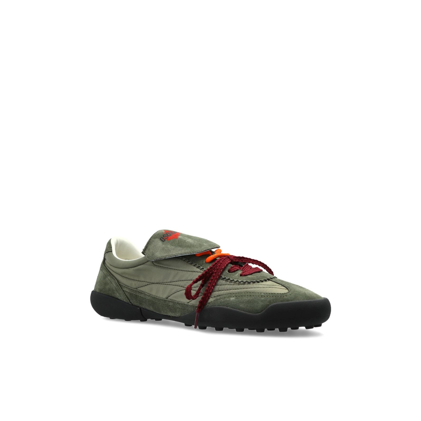 Dsquared2 DSQUARED2 Soccer Green Leather Sneakers New And Authentic (M Size US 7 / EU 40 - 3 Thumbnail