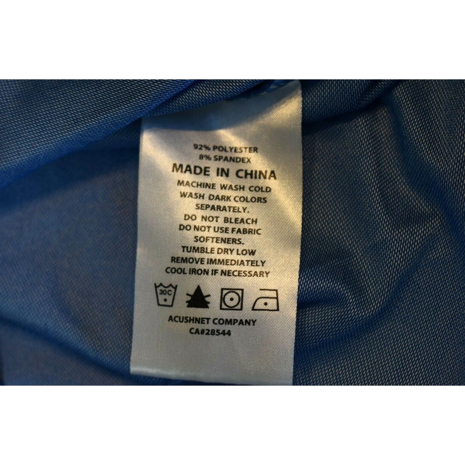 Footjoy FootJoy Polo Shirt Mens Size Large Blue Short Sleeve Golf Shirt Polo Shirt Regular Fit Collared Button Golf Sports Activewear Casual Size US L / EU 52-54 / 3 - 4 Thumbnail