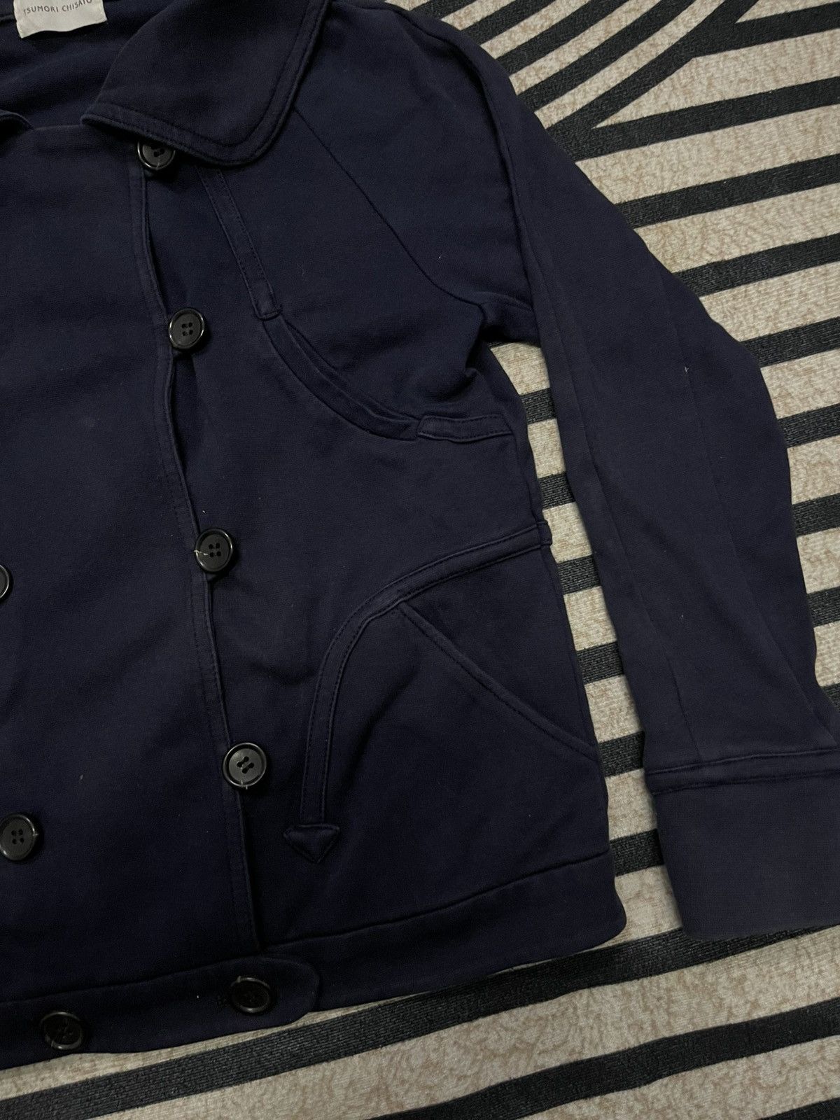 Tsumori Chisato VINTAGE ISSEY MIYAKE TSUMORI CHISATO PEACOAT COTTON JACKET Size S / US 4 / IT 40 - 6 Thumbnail