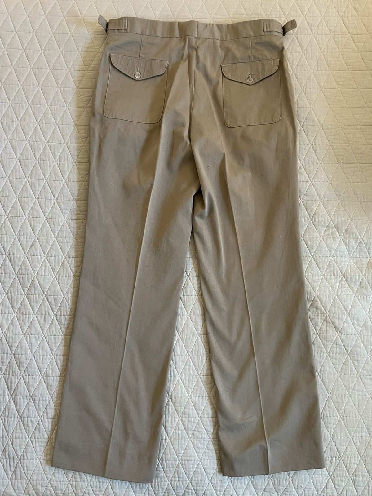 Lands' End × Vintage Flat Front Twill Chino Pant Size US 36 / EU 52 - 9 Thumbnail