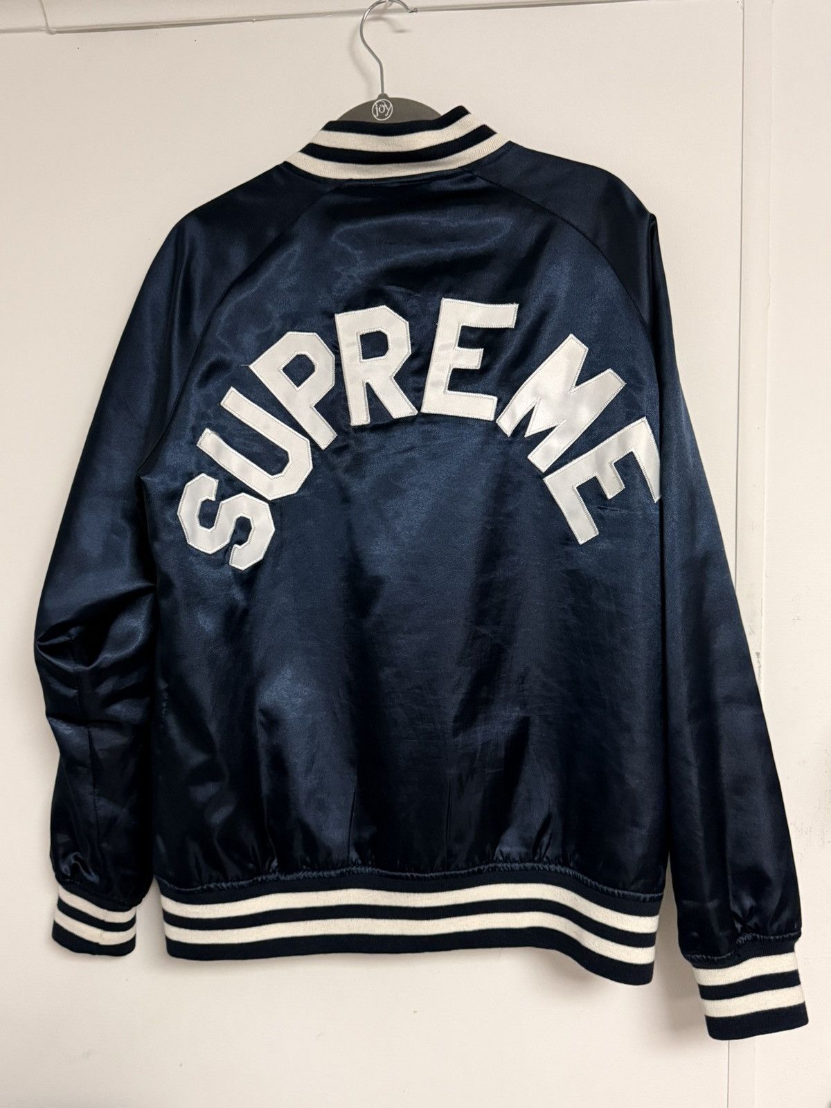 Champion × Supreme Supreme x Champion s/s11 Satin Varsity Jacket Size US L / EU 52-54 / 3 - 2 Thumbnail