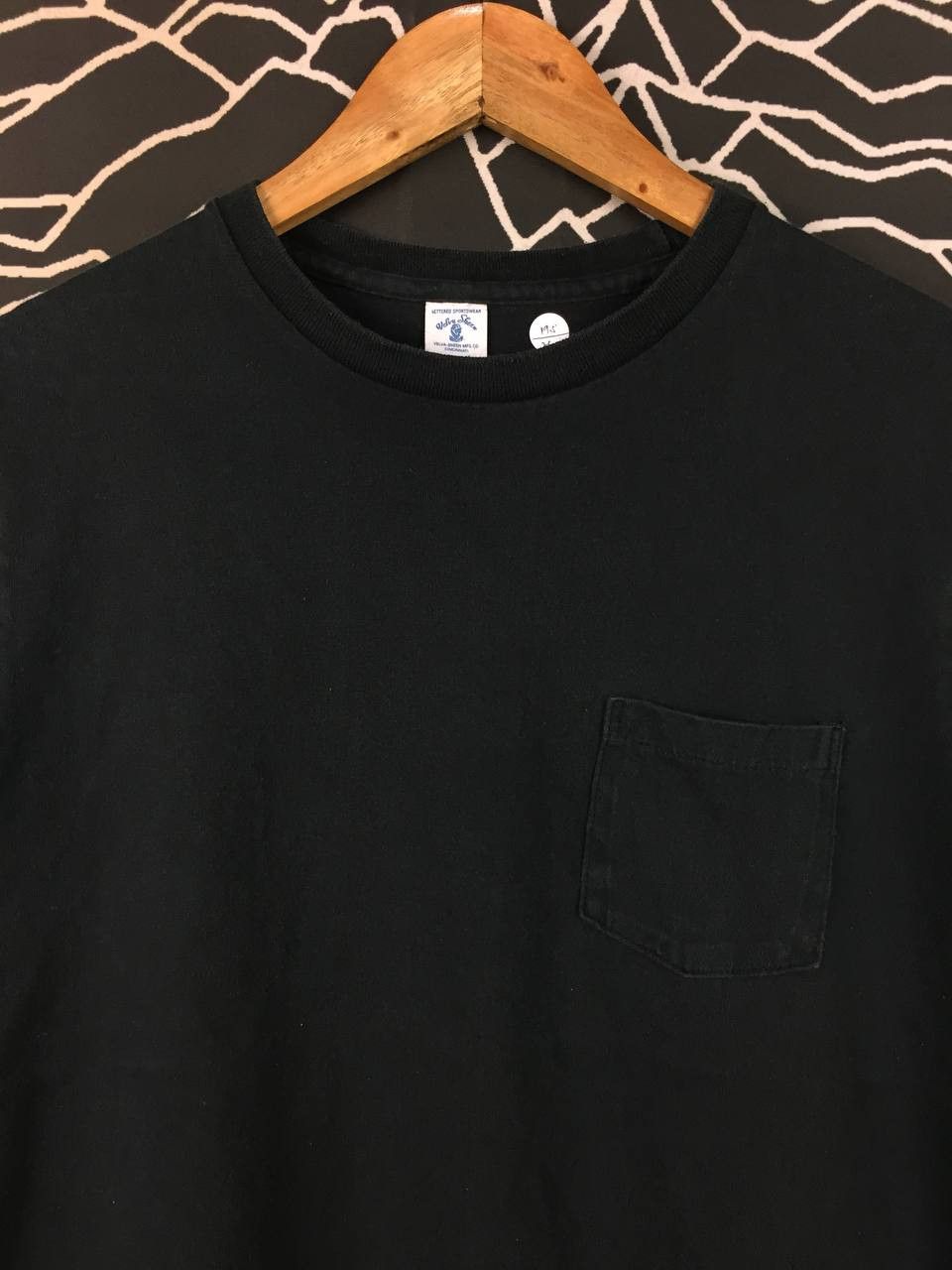 Velva Sheen Vtg Velva Sheen Lettered Sportswear Made in Usa Pocket Tee Size US M / EU 48-50 / 2 - 3 Thumbnail