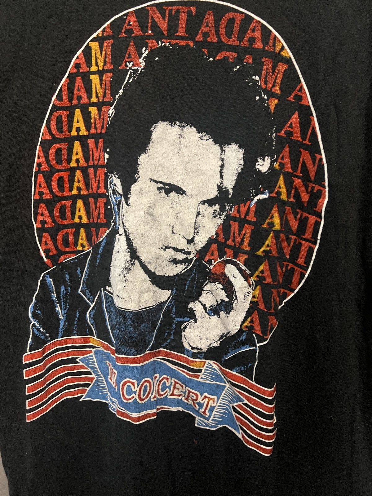Vintage adam ant band tee Size US M / EU 48-50 / 2 - 2 Thumbnail