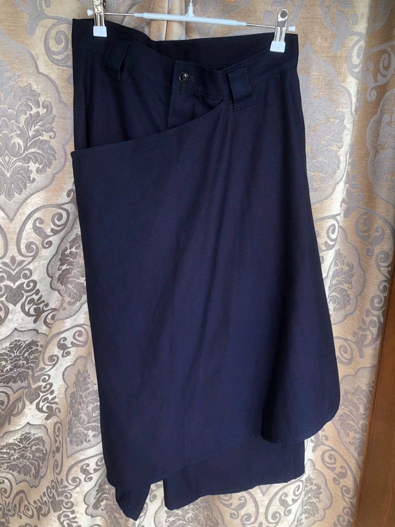 Yohji Yamamoto Yohji Yamamoto size 1 Irregular culottes pants Size 24" / US 00 / IT 34 - 4 Thumbnail