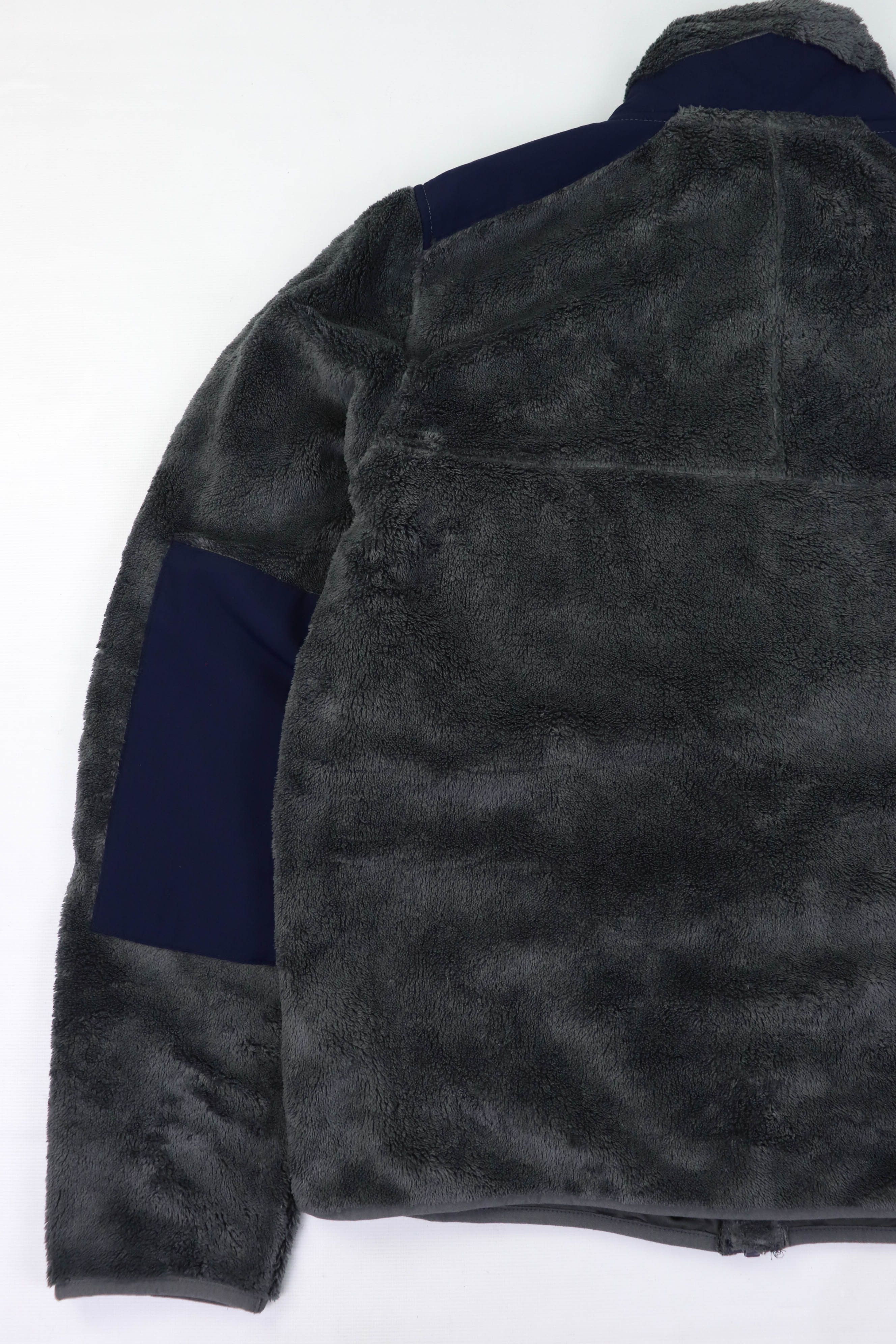 L.L. Bean L.L. Bean Gray/Blue Hi-Pile Full Zip Fleece Hiking Jacket Size US M / EU 48-50 / 2 - 9 Thumbnail