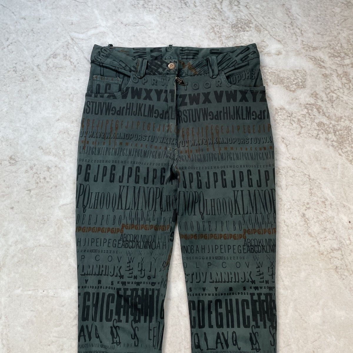 Jean Paul Gaultier FW1995 Alphabet Pant