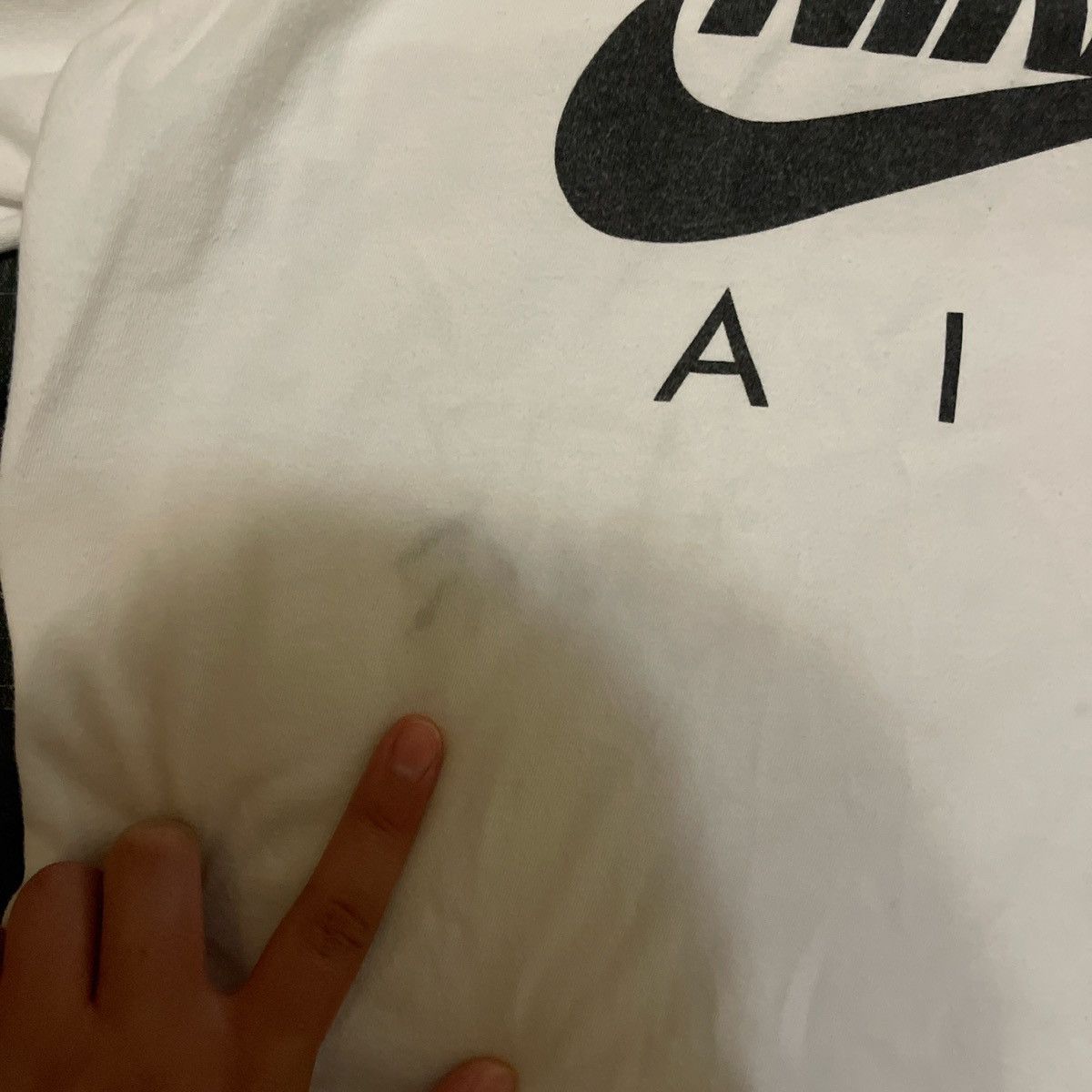 Nike White Nike air tee Size US M / EU 48-50 / 2 - 4 Thumbnail