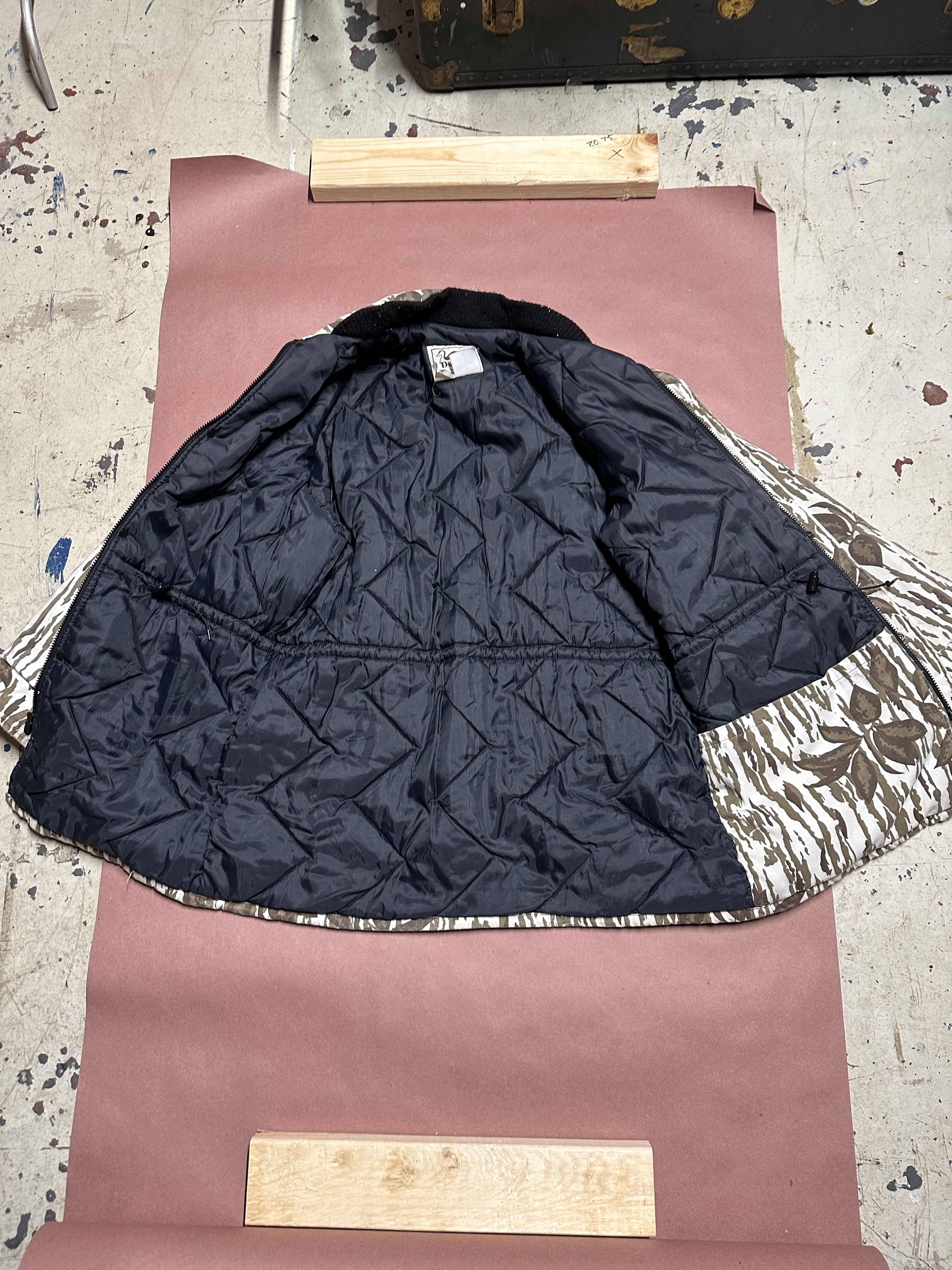 Vintage Winter Camo Parka