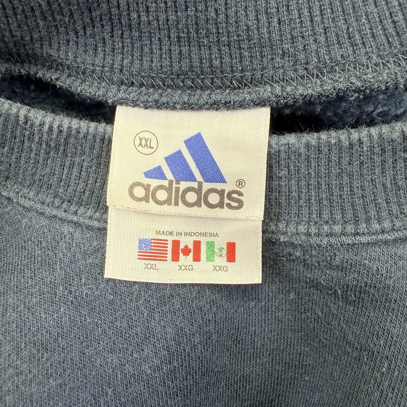 Adidas Adidas Vintage 90s Equipment Sweatshirt Size ONE SIZE - 3 Thumbnail