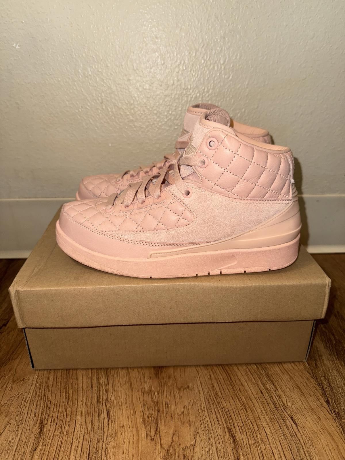 Jordan Brand Jordan 2 Retro Just Don Arctic Orange Sample 2014 Size US 5 / EU 37 - 3 Thumbnail