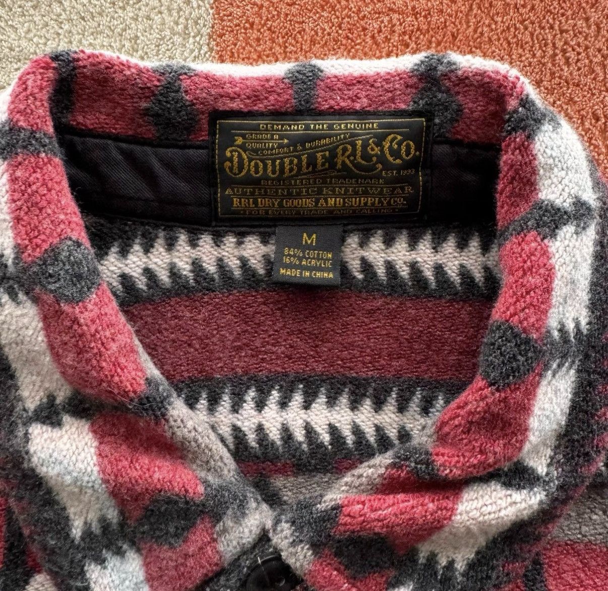 Ralph Lauren RRL Ralph Lauren Southwest Heavy Shirt K22 Size US M / EU 48-50 / 2 - 3 Thumbnail