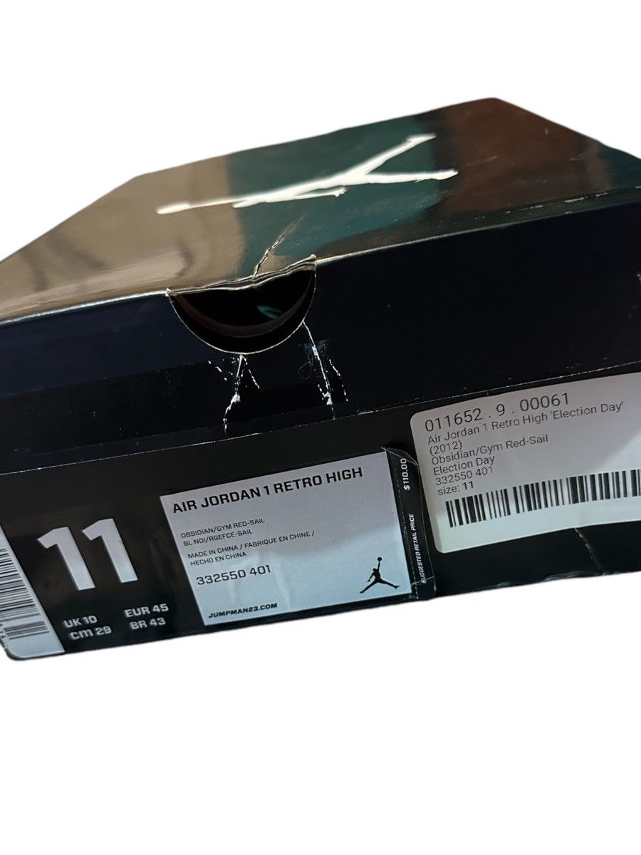 Jordan Brand Jordan Retro 1 OG ‘Election Day” 2012 Size US 11 / EU 44 - 11 Thumbnail