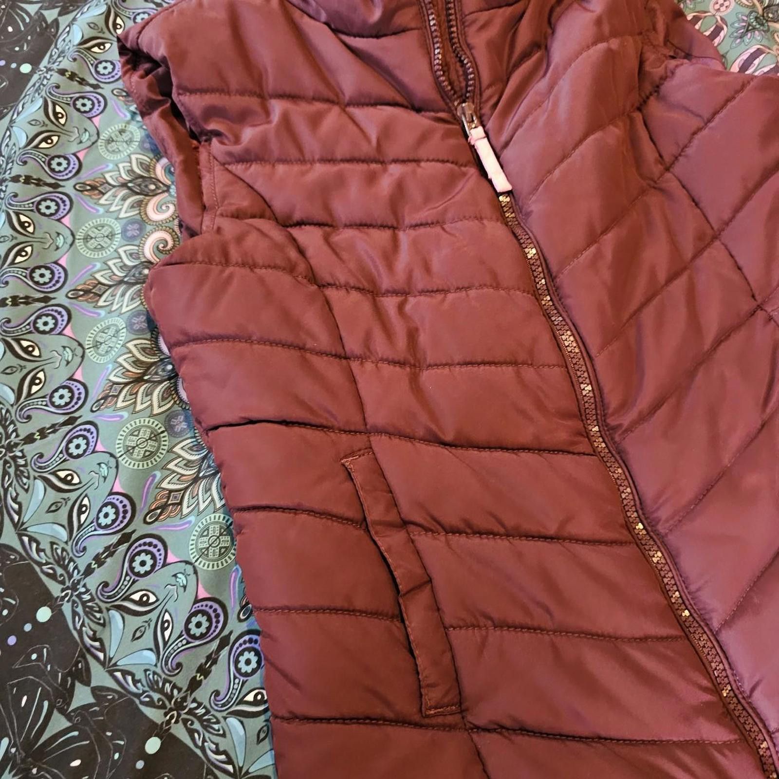Aeropostale Aeropostale Women's Burgundy Vest Size M / US 6-8 / IT 42-44 - 4 Thumbnail