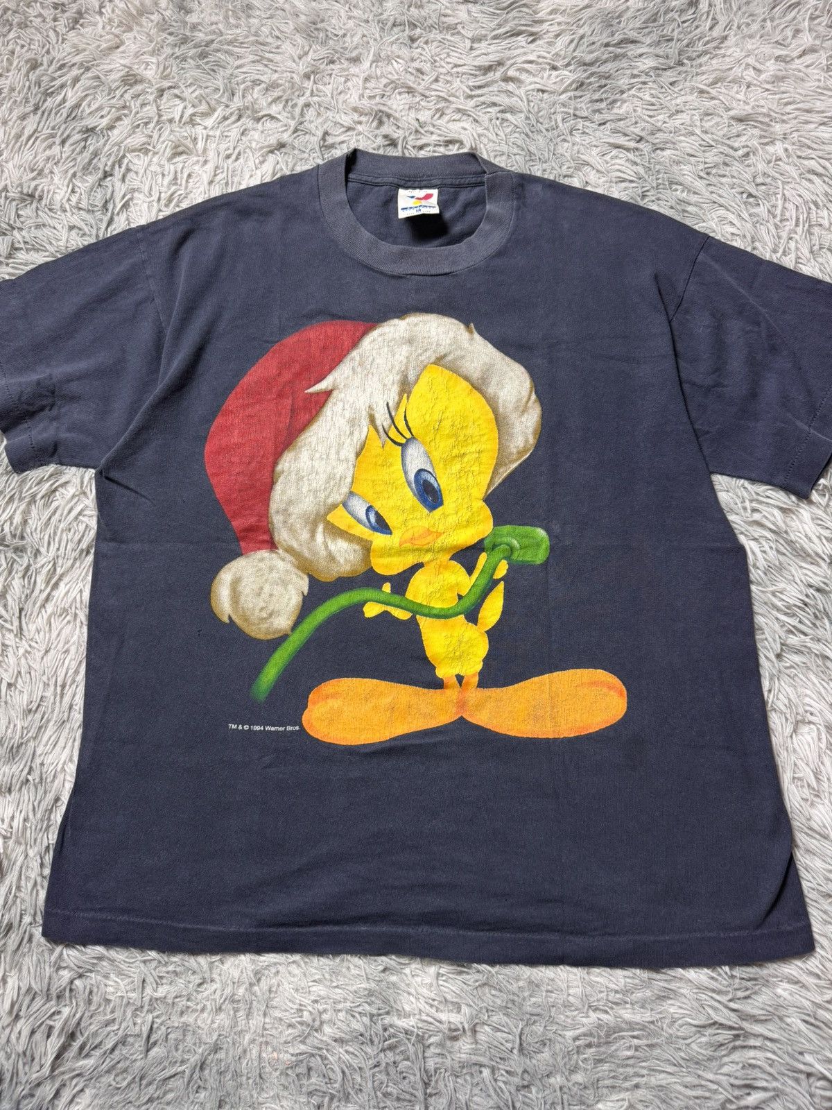 Warner Bros Vintage Tweety & Sylvester 1994 Warner Bros Size US L / EU 52-54 / 3 - 1 Thumbnail
