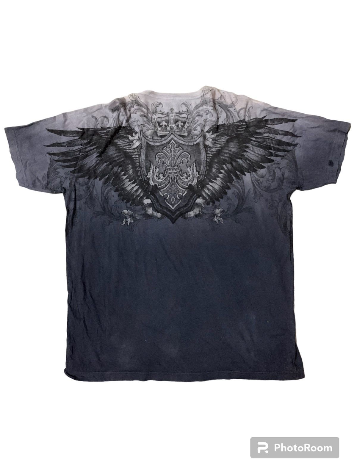 Affliction Nice Graphics Extreme Coutures Tee Size US XL / EU 56 / 4 - 2 Thumbnail