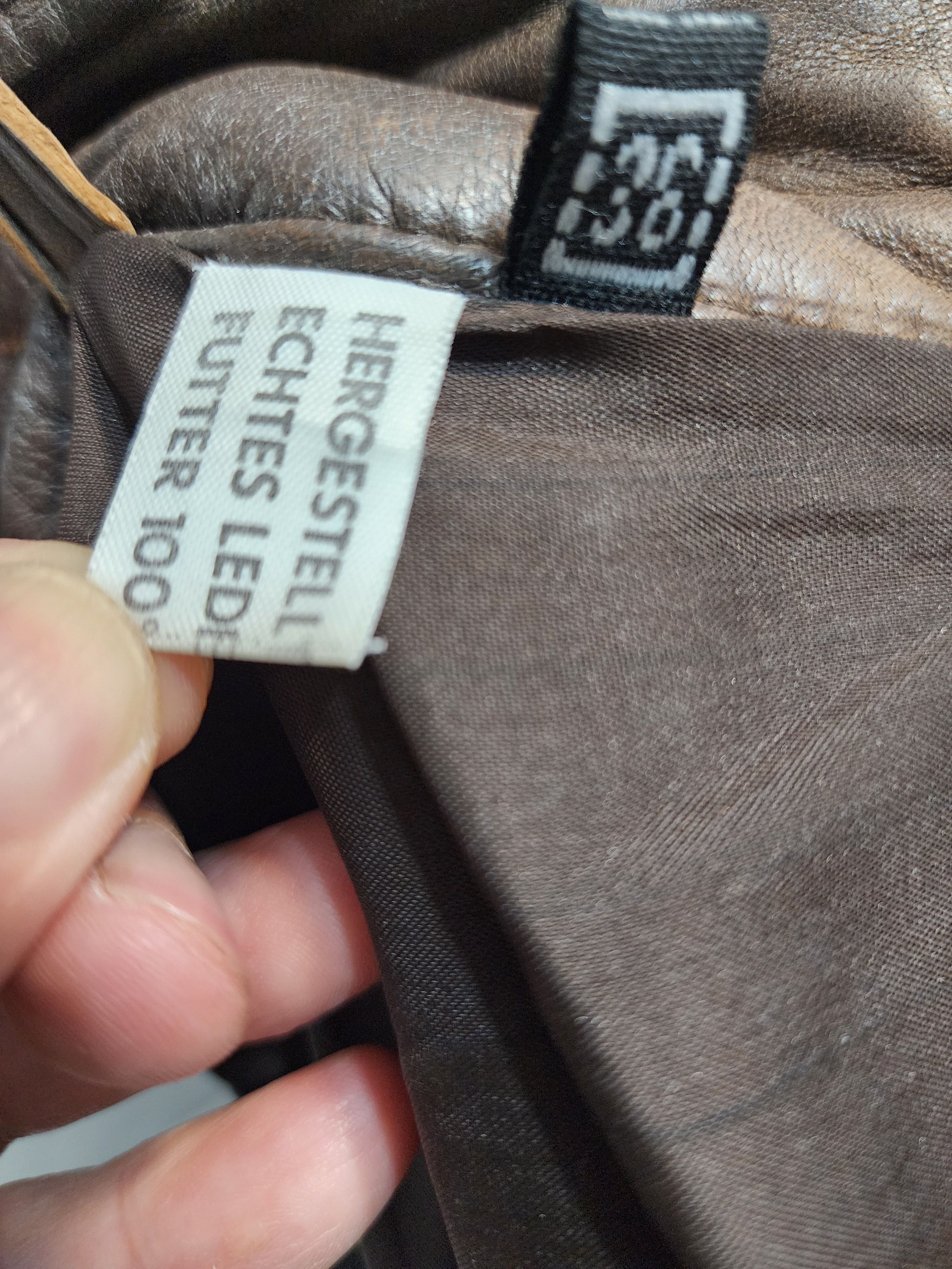 Genuine Leather Genuine Leather Brown Pants: Size 27" / US 4 / IT 40 - 9 Thumbnail